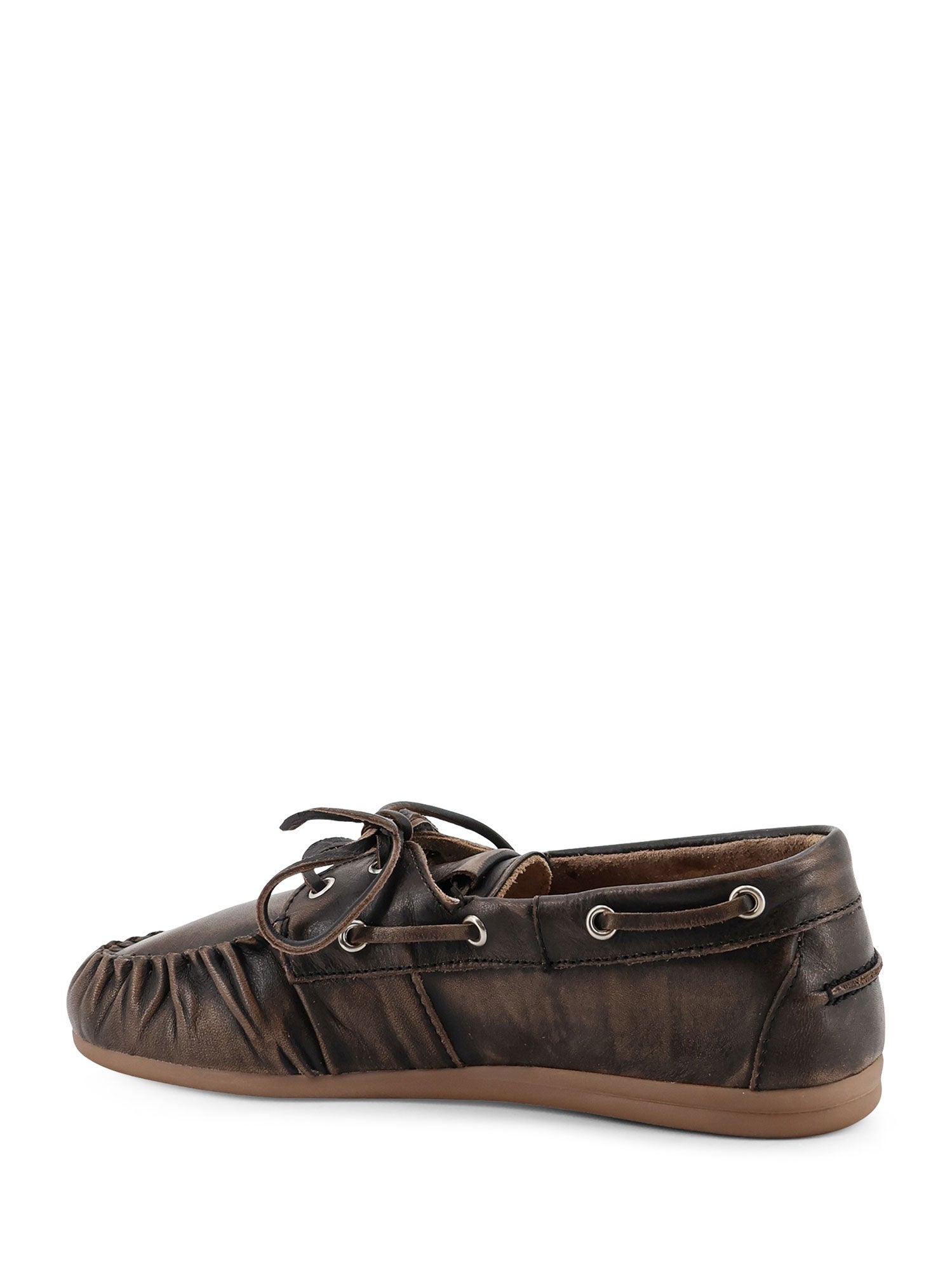 ALOHAS Flat shoes Brown Pelle