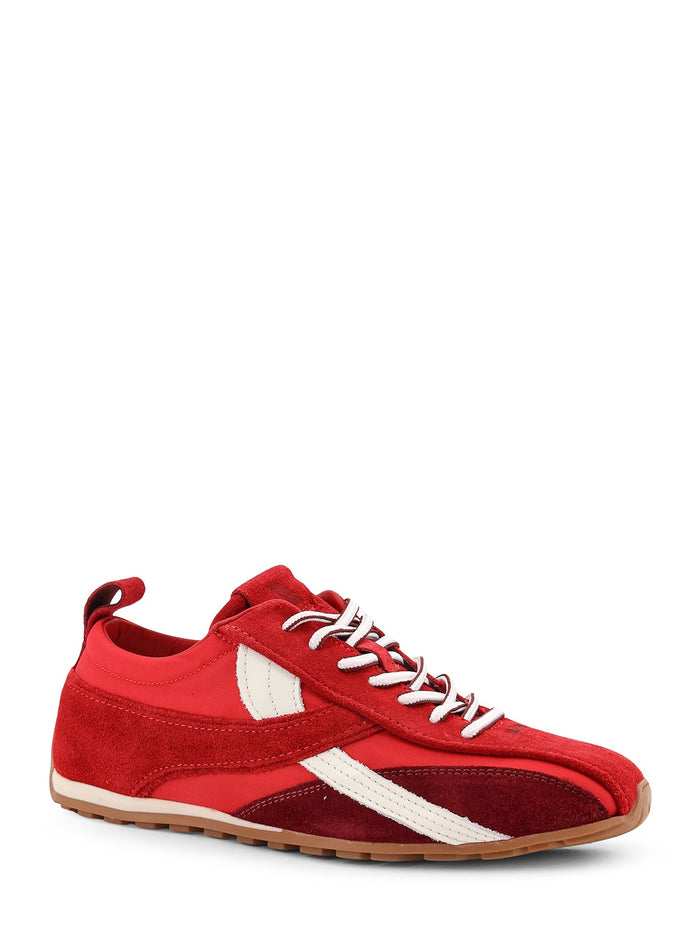ALOHAS Sneakers Red Nylon/suede