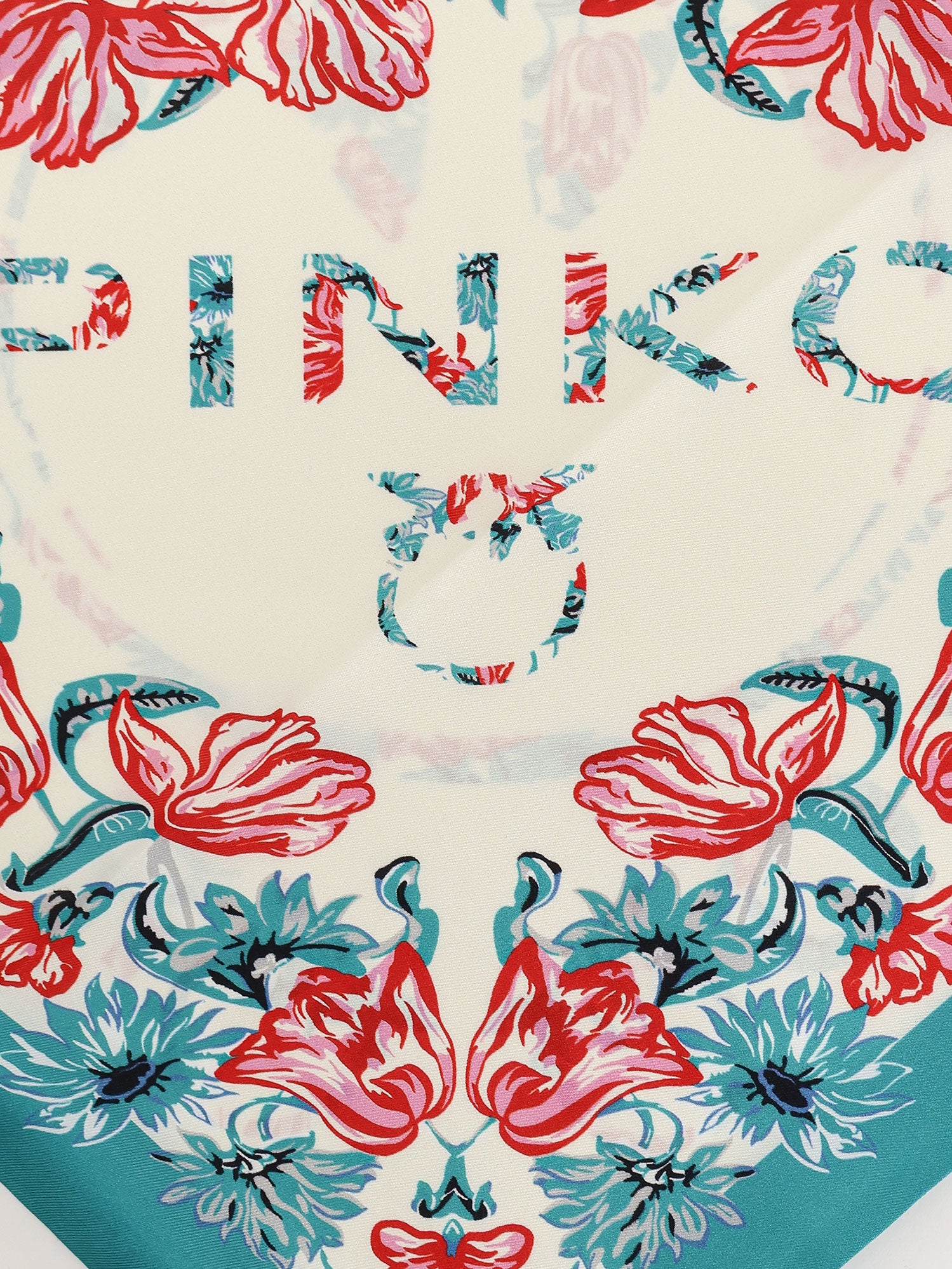 Pinko Scarfs Panna/verde