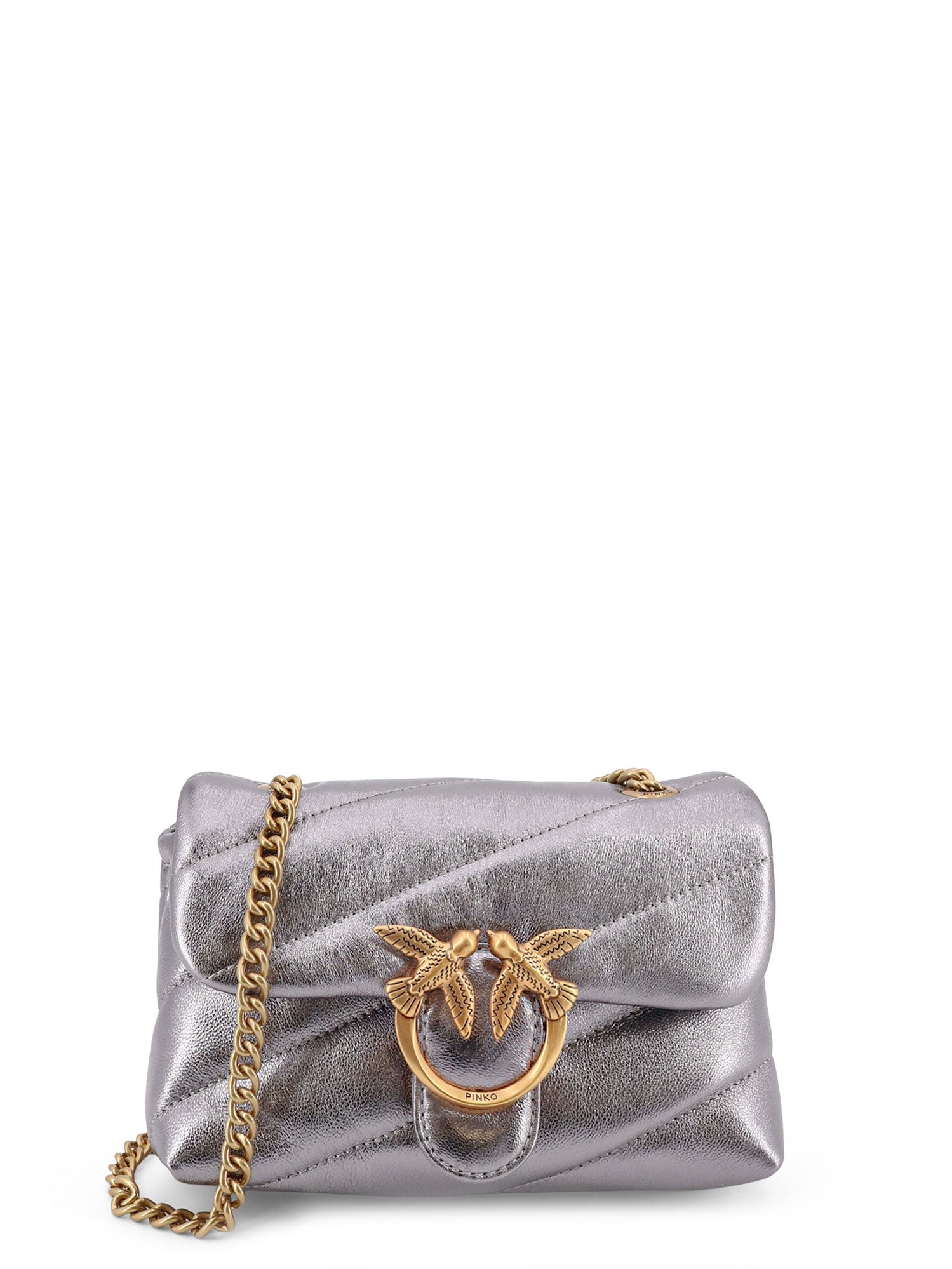 Pinko Bags Anthracite Pelle