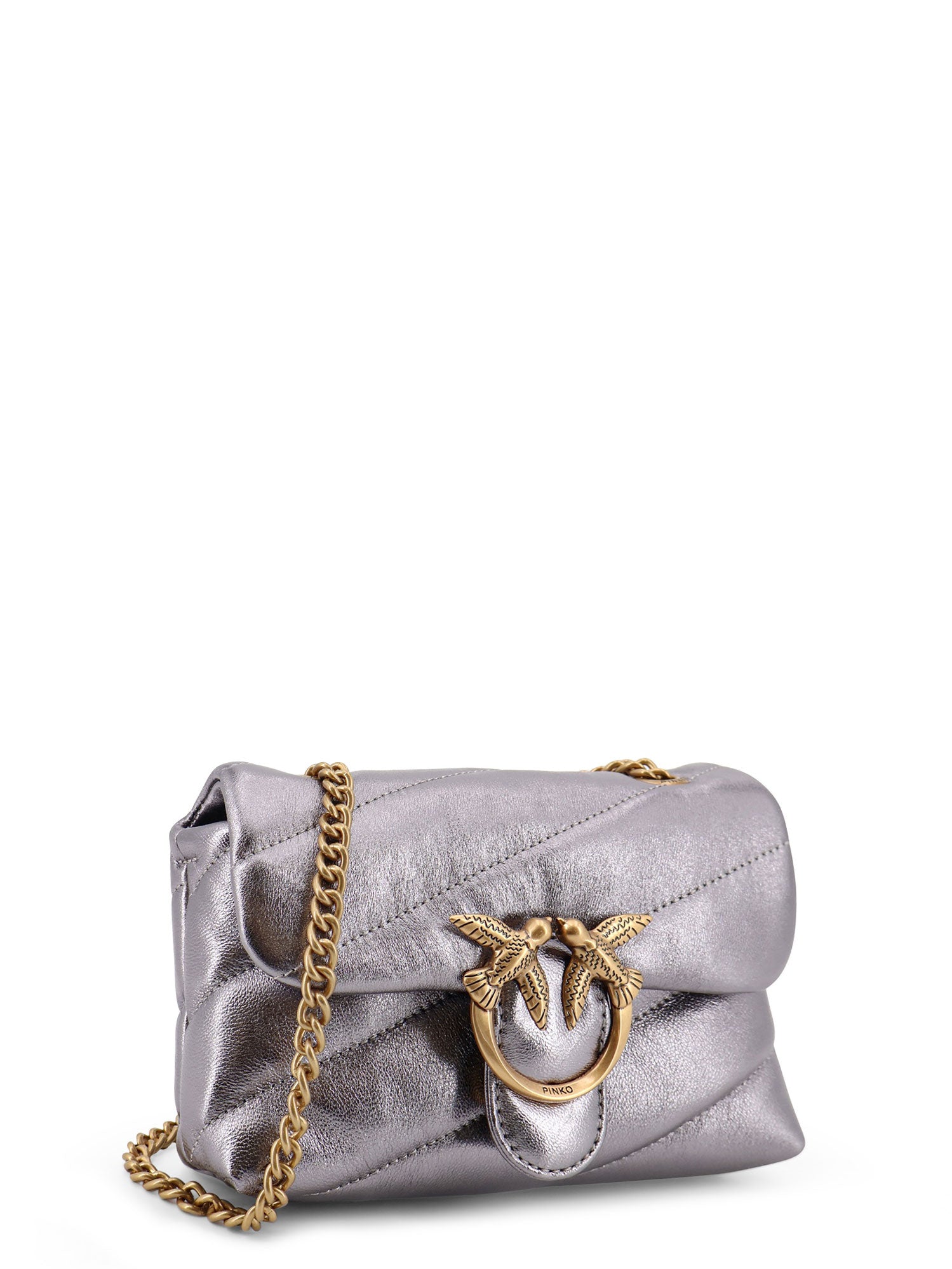 Pinko Bags Anthracite Pelle