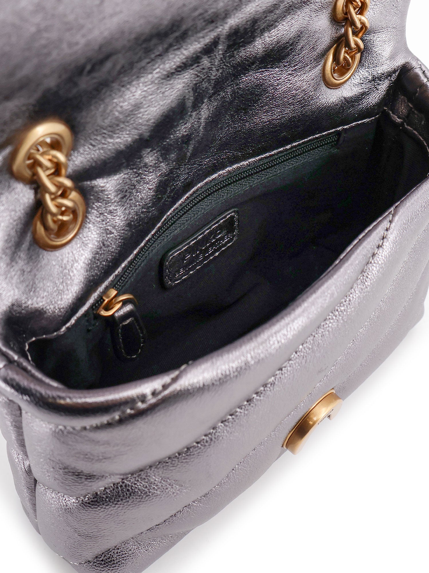 Pinko Bags Anthracite Pelle