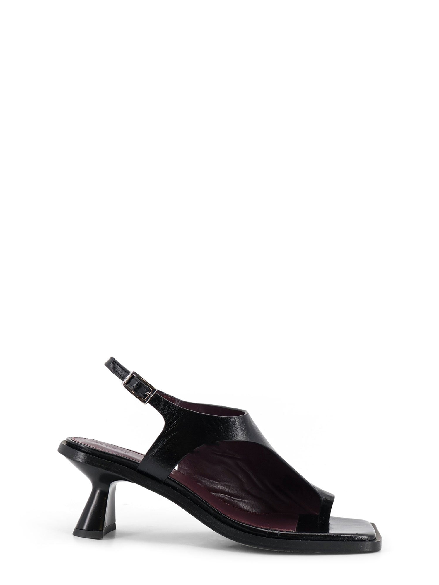 ALOHAS Sandals Black Pelle