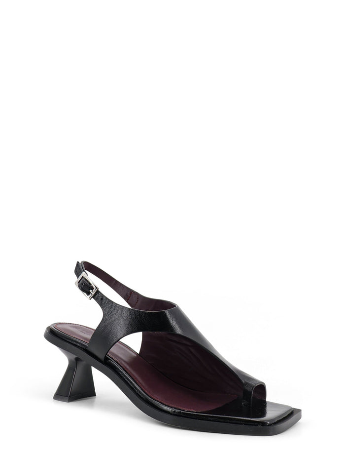 ALOHAS Sandals Black Pelle