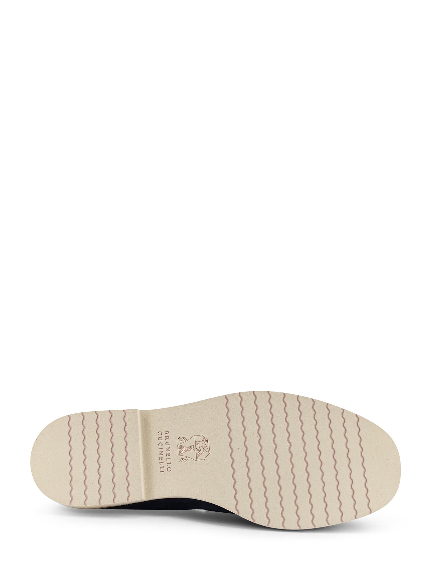 Brunello Cucinelli Flat Shoes Avion Blue Suede
