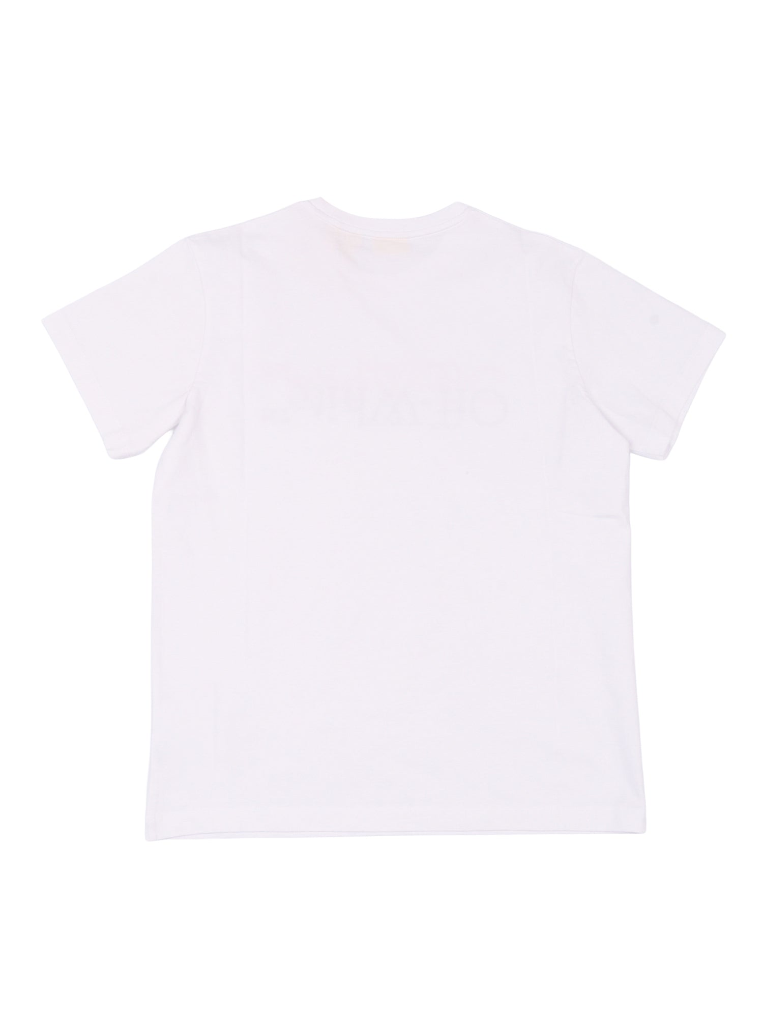 BIG BOOKISH DOUBLE TEE S-S White Cotton Short Sleeves T-shirt