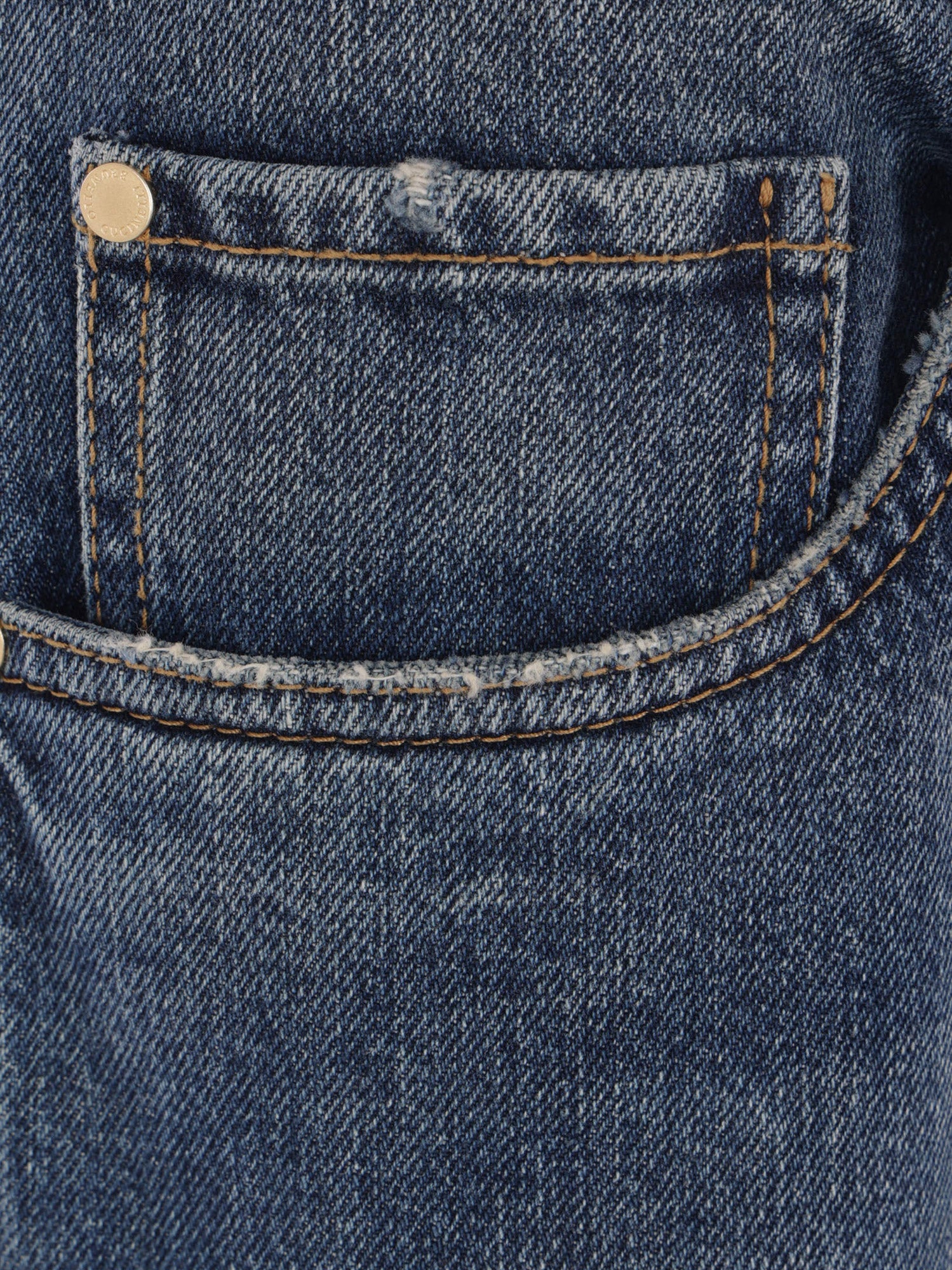 Brunello Cucinelli Jeans Agedbluedenim Cotone