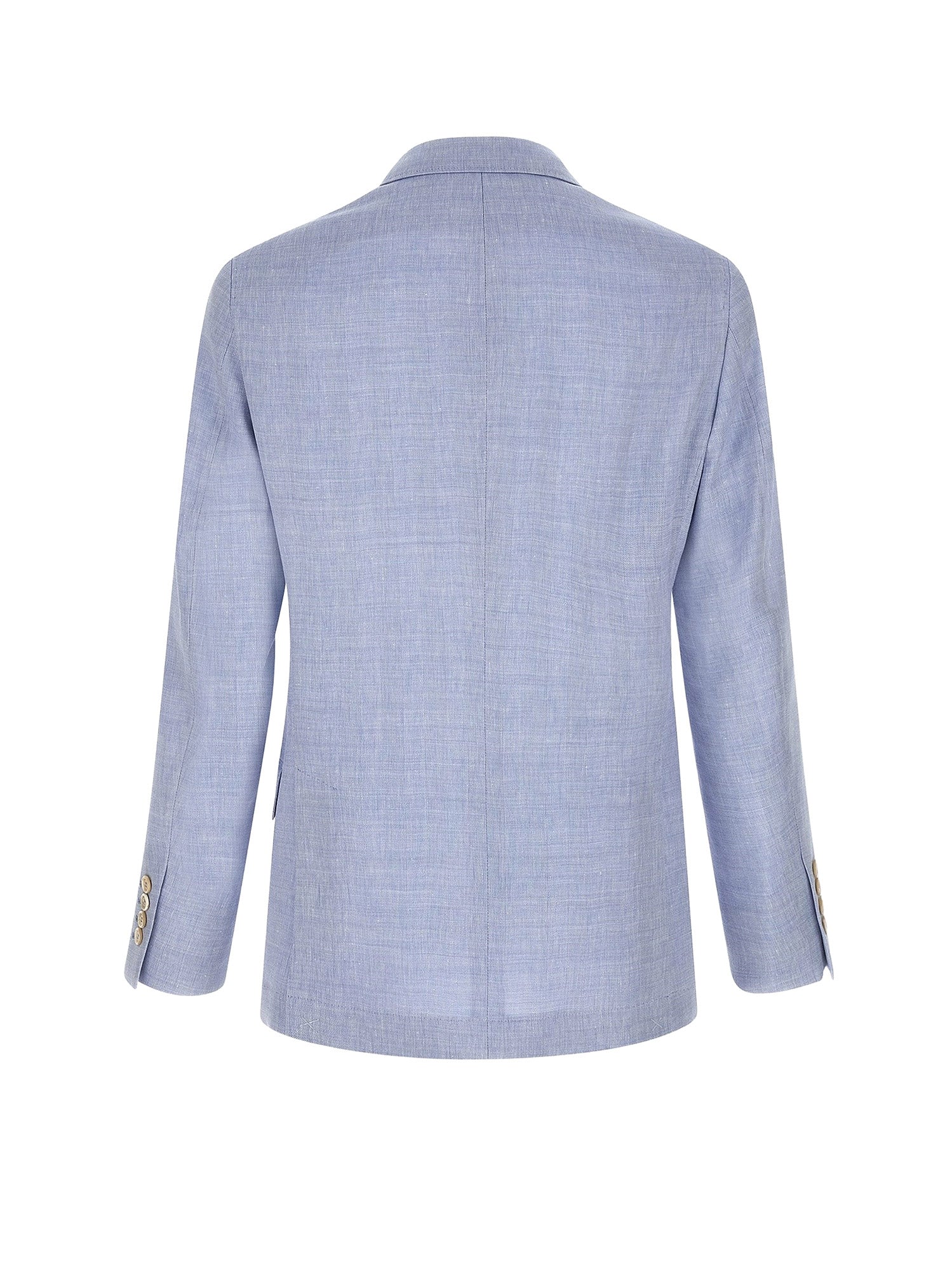Brunello Cucinelli Clothing Clear Blue Lino Lana Vergine