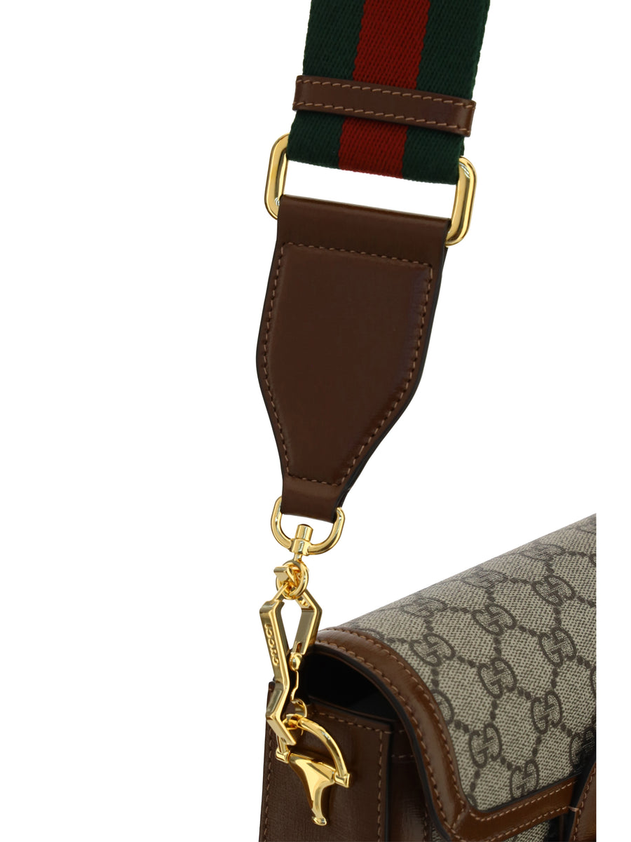 Horsebit 1955 Mini Bag Be.ebon/br.sugar/vrv Polyurethane Handbags
