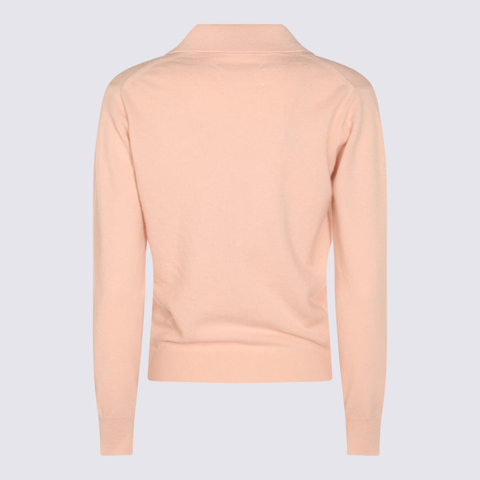 Maison Margiela Sweaters Pale Pink _co