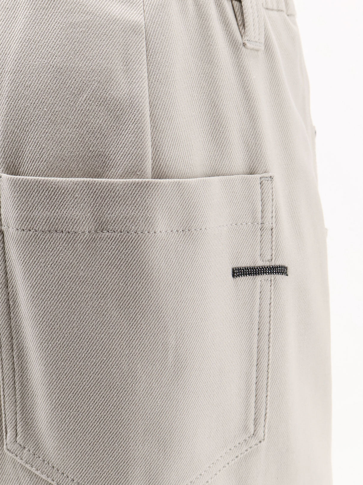 Brunello Cucinelli Rtw Bonewhite Cotone
