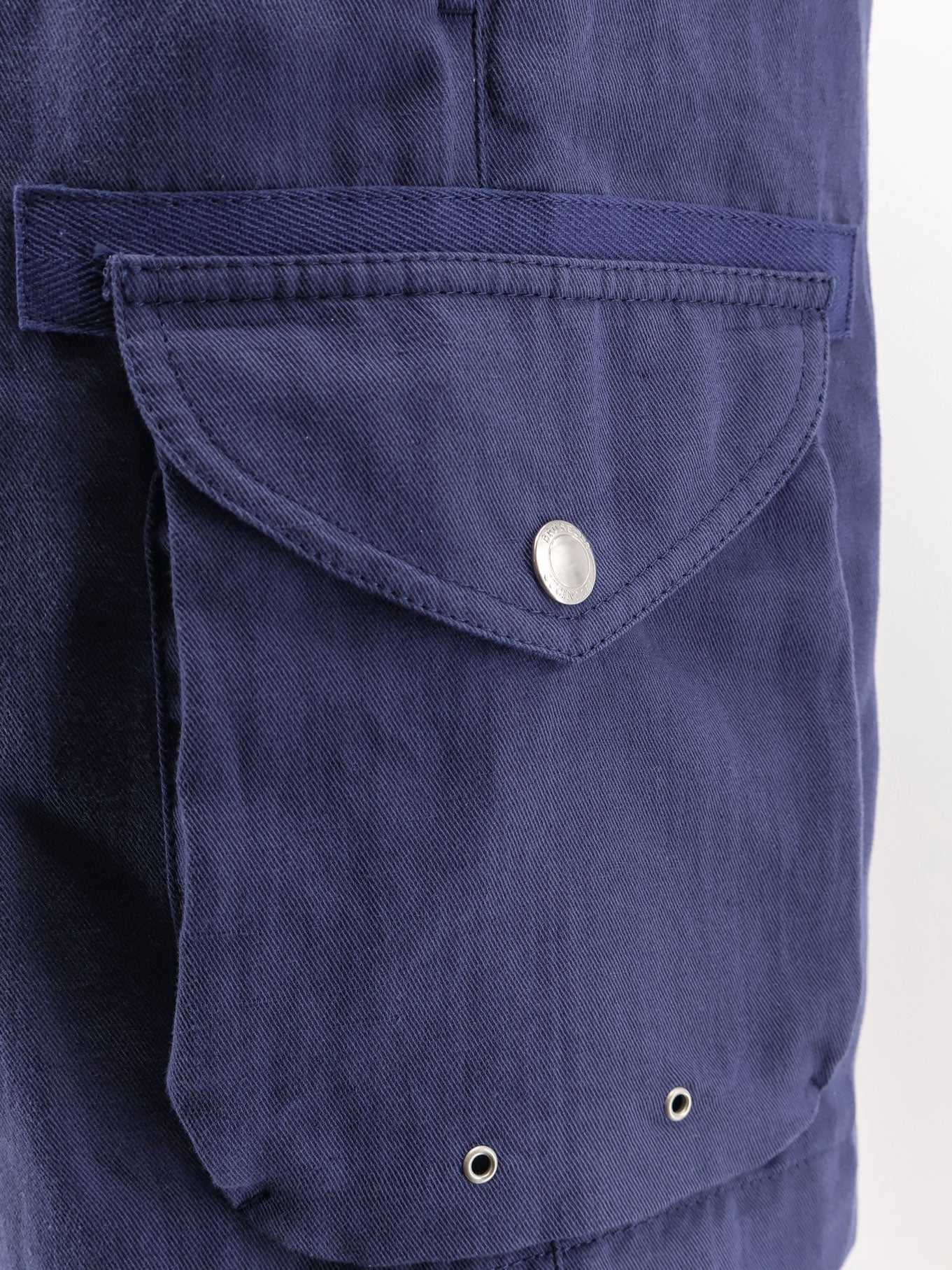 Brunello Cucinelli Shorts Blucolorato Lino Cotone