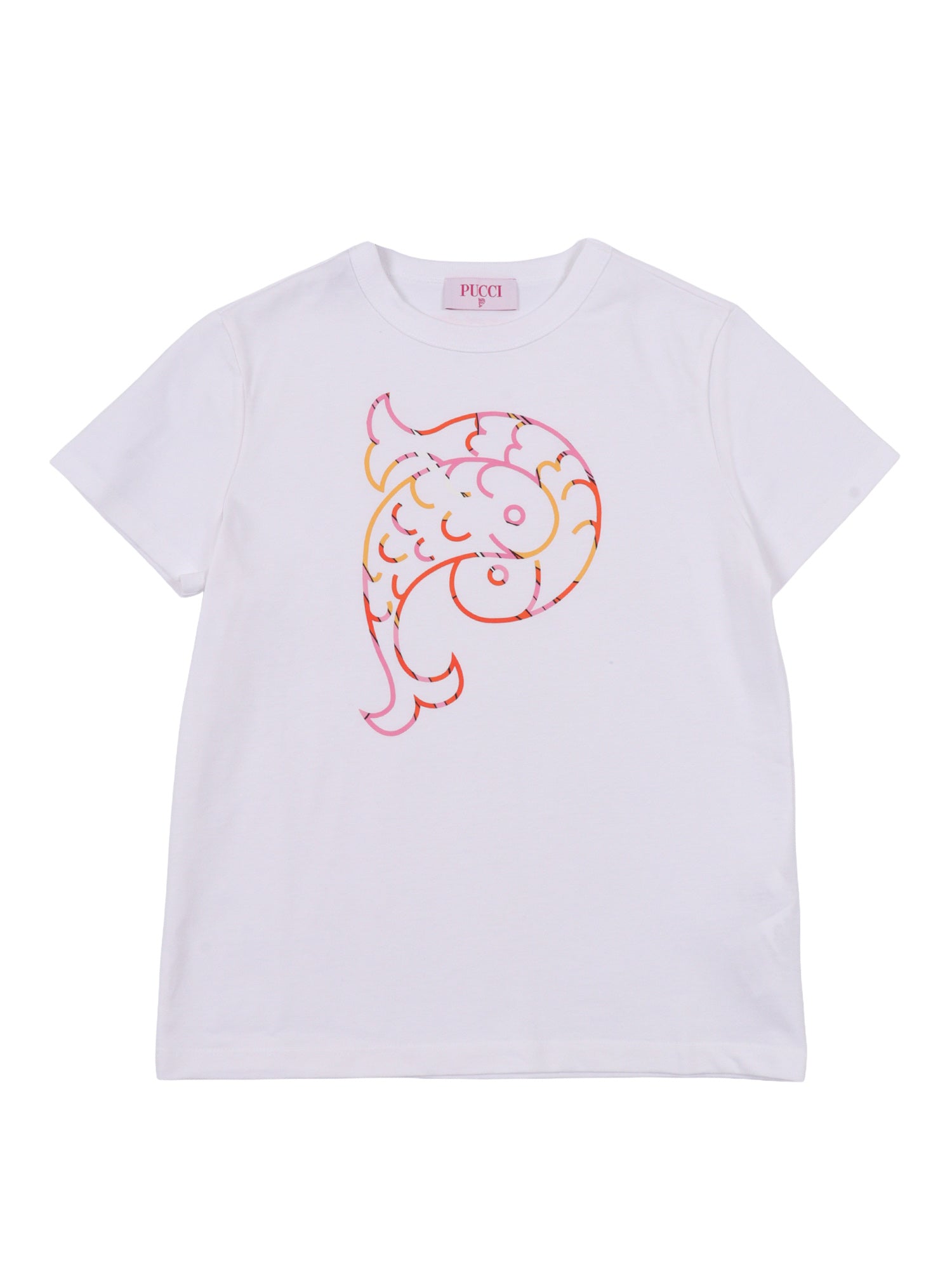 T-SHIRT White Cotton Short Sleeves