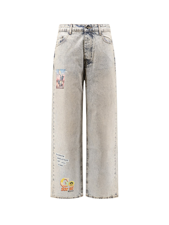 BARROW Jeans Light Blue Cotone