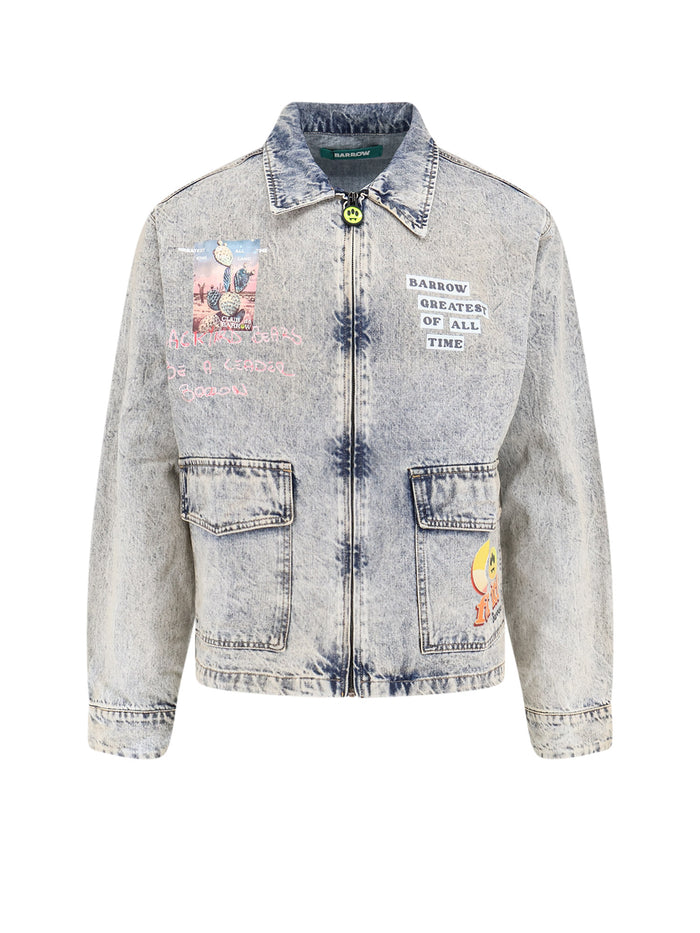 BARROW Jackets Light Blue Cotone