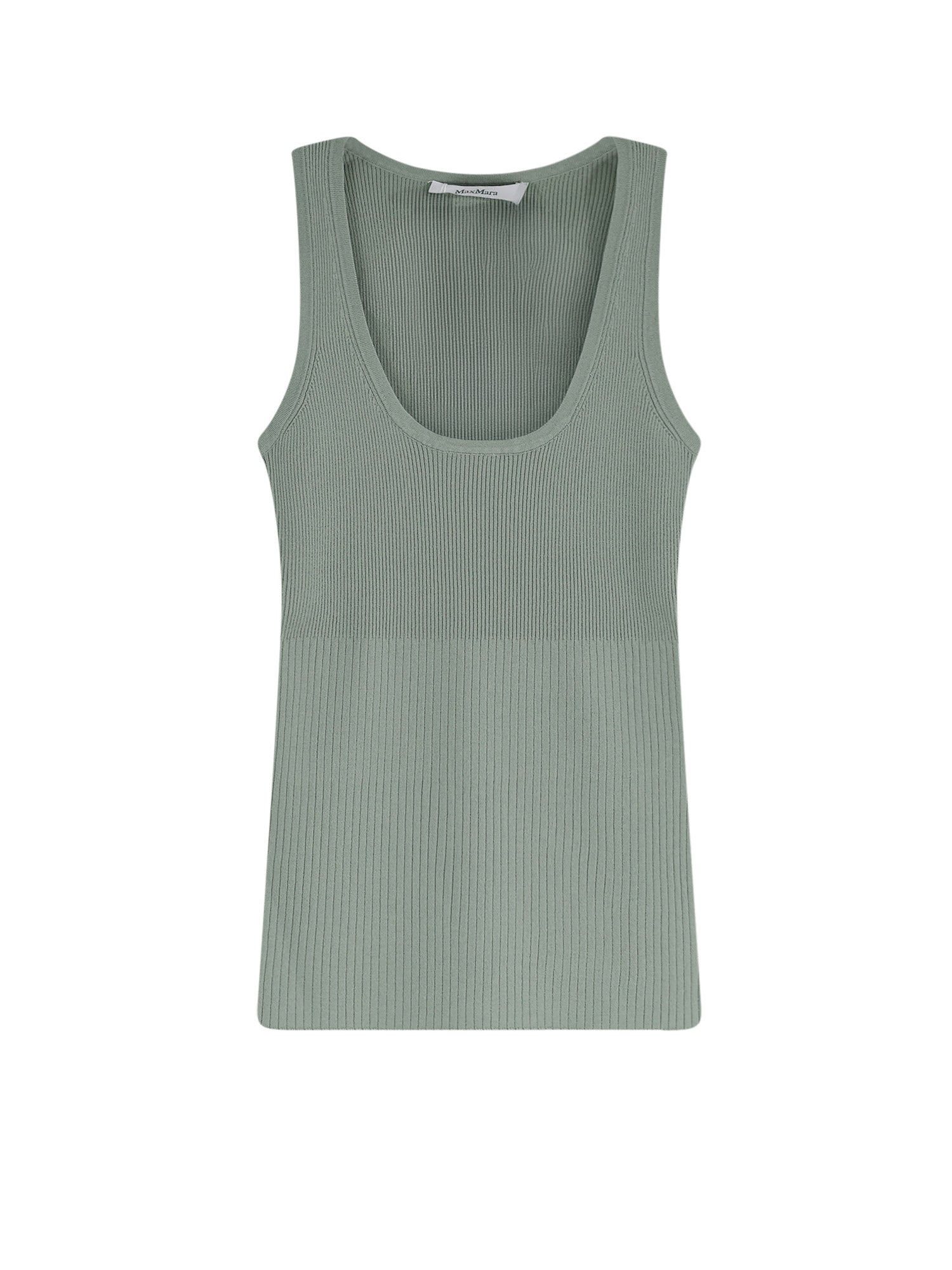 Max Mara T-shirts and Polos Verde Salvia Viscosa