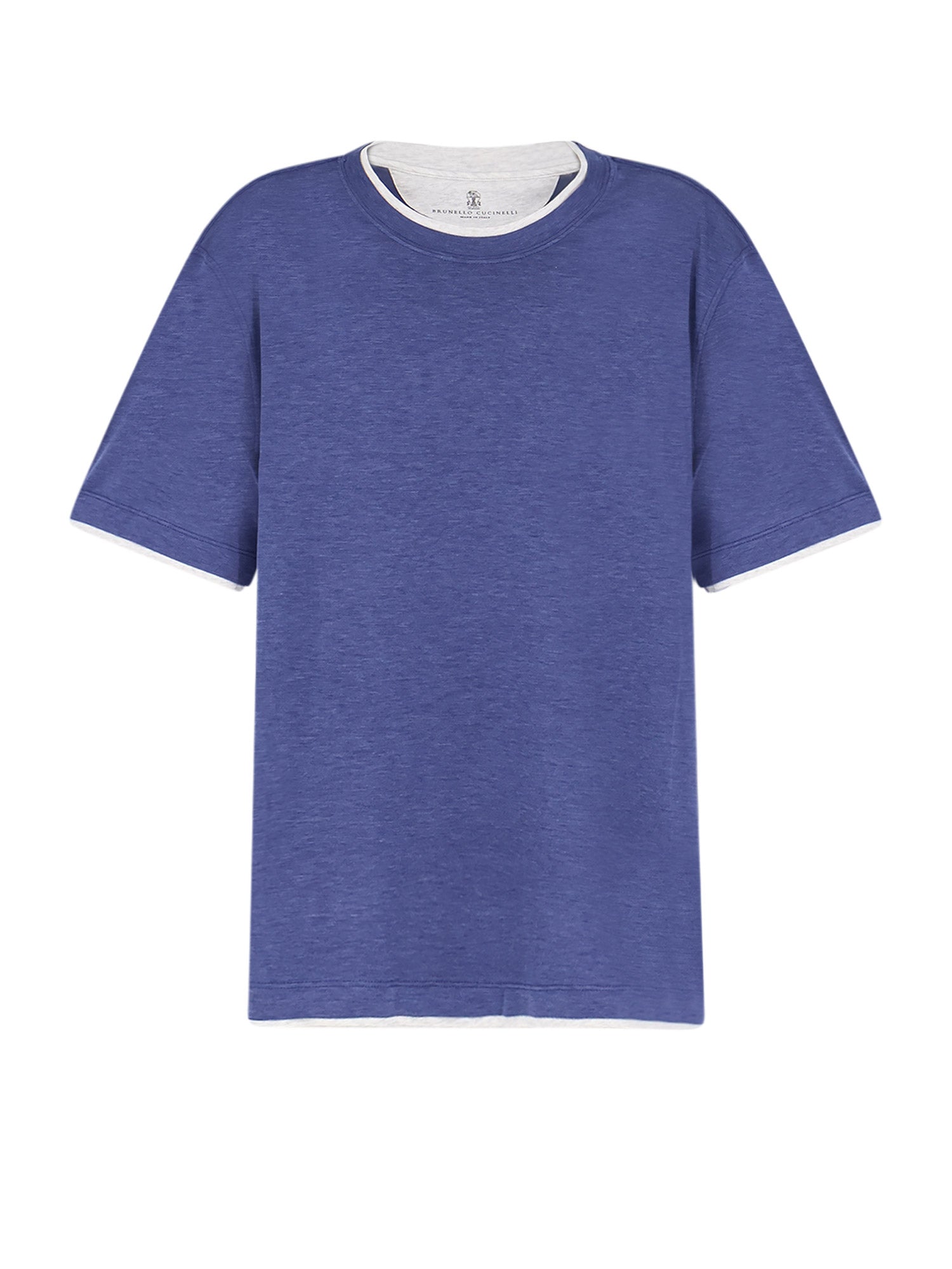 Brunello Cucinelli T-Shirts And Polos Denimperla Seta