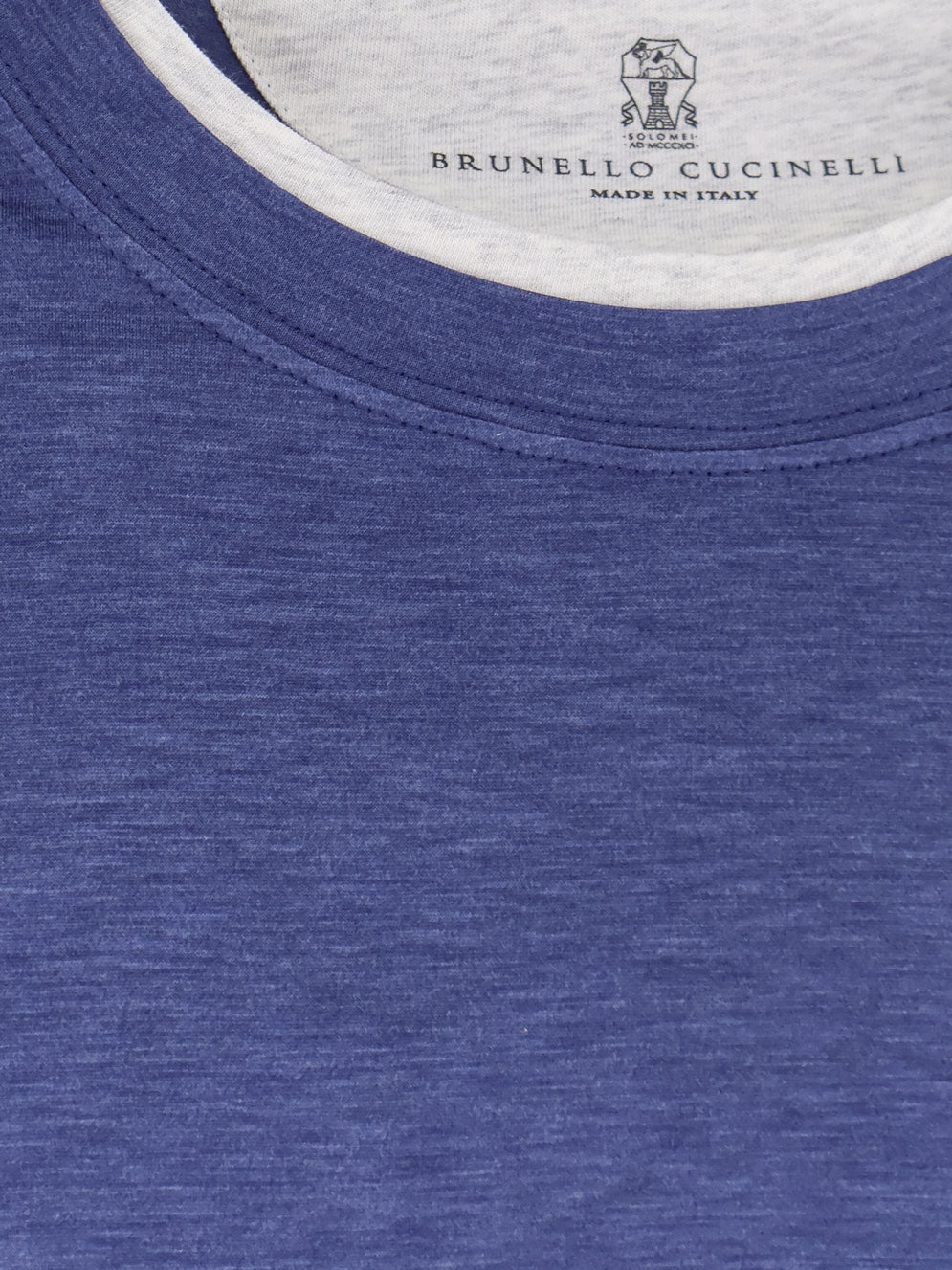 Brunello Cucinelli T-Shirts And Polos Denimperla Seta
