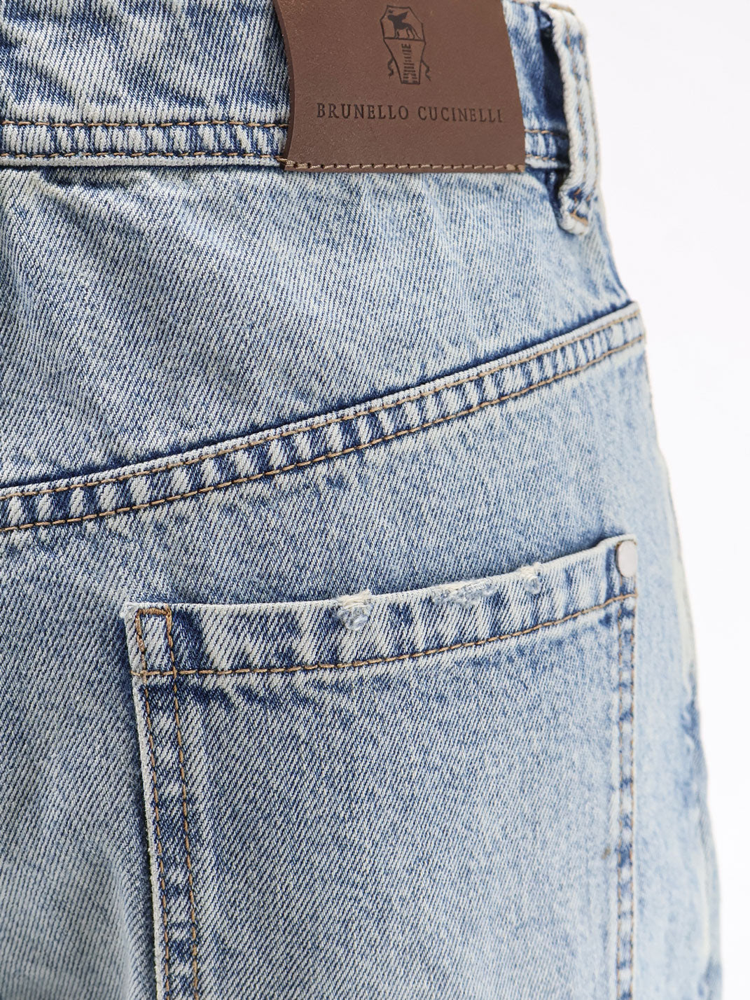 Brunello Cucinelli Jeans Lightvintagedenim Cotone