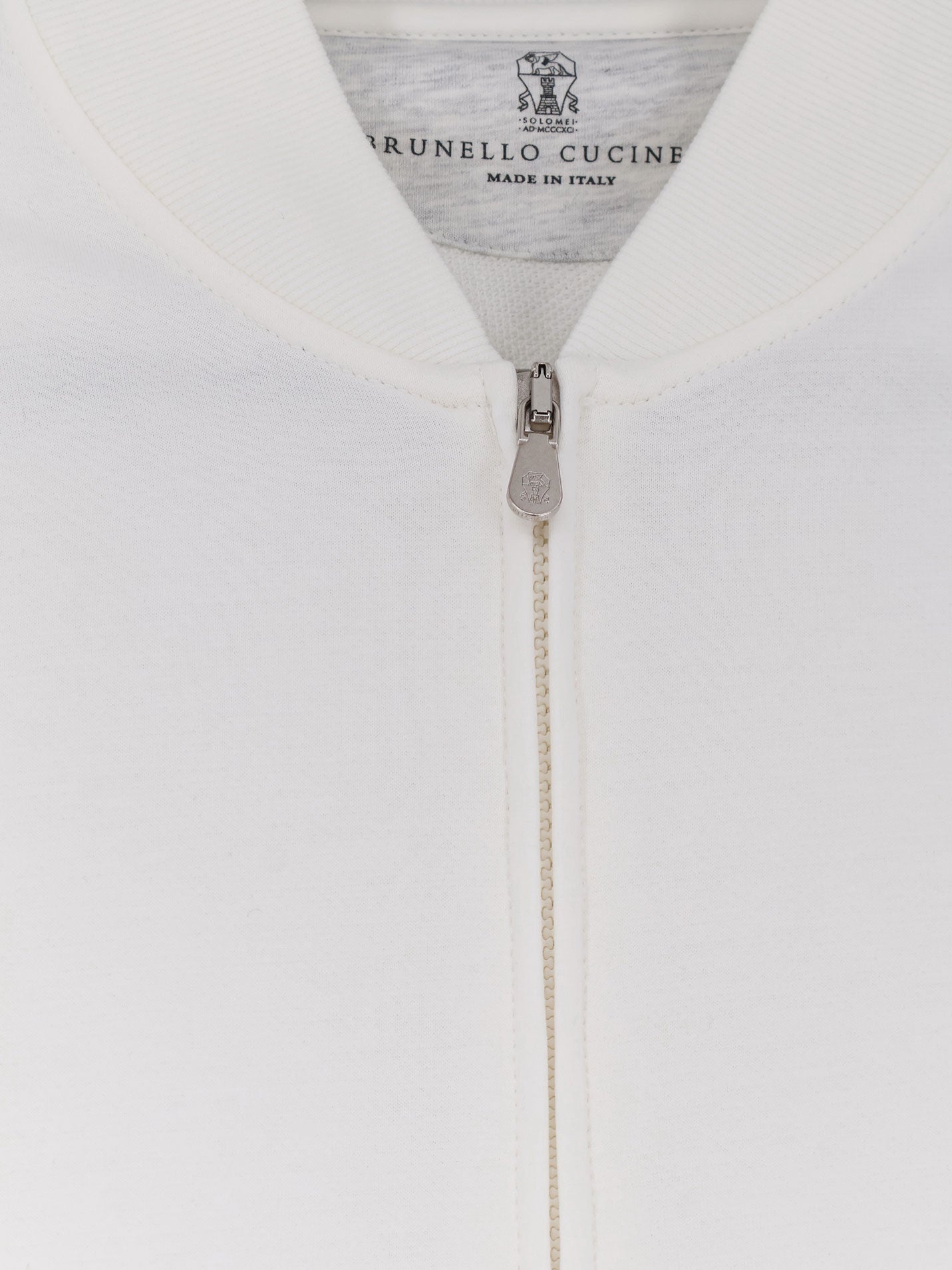 Brunello Cucinelli Sweaters Offwhite Cotone