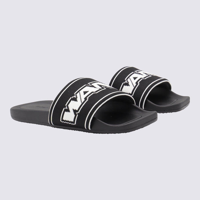 Alexander Wang Flat Shoes Black _cover Tex ;sole Rubber