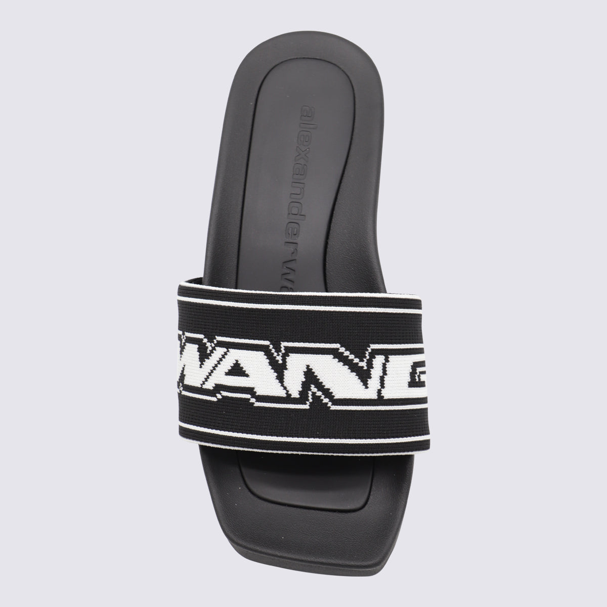 Alexander Wang Sandals Black _cover Tex ;sole Rubber