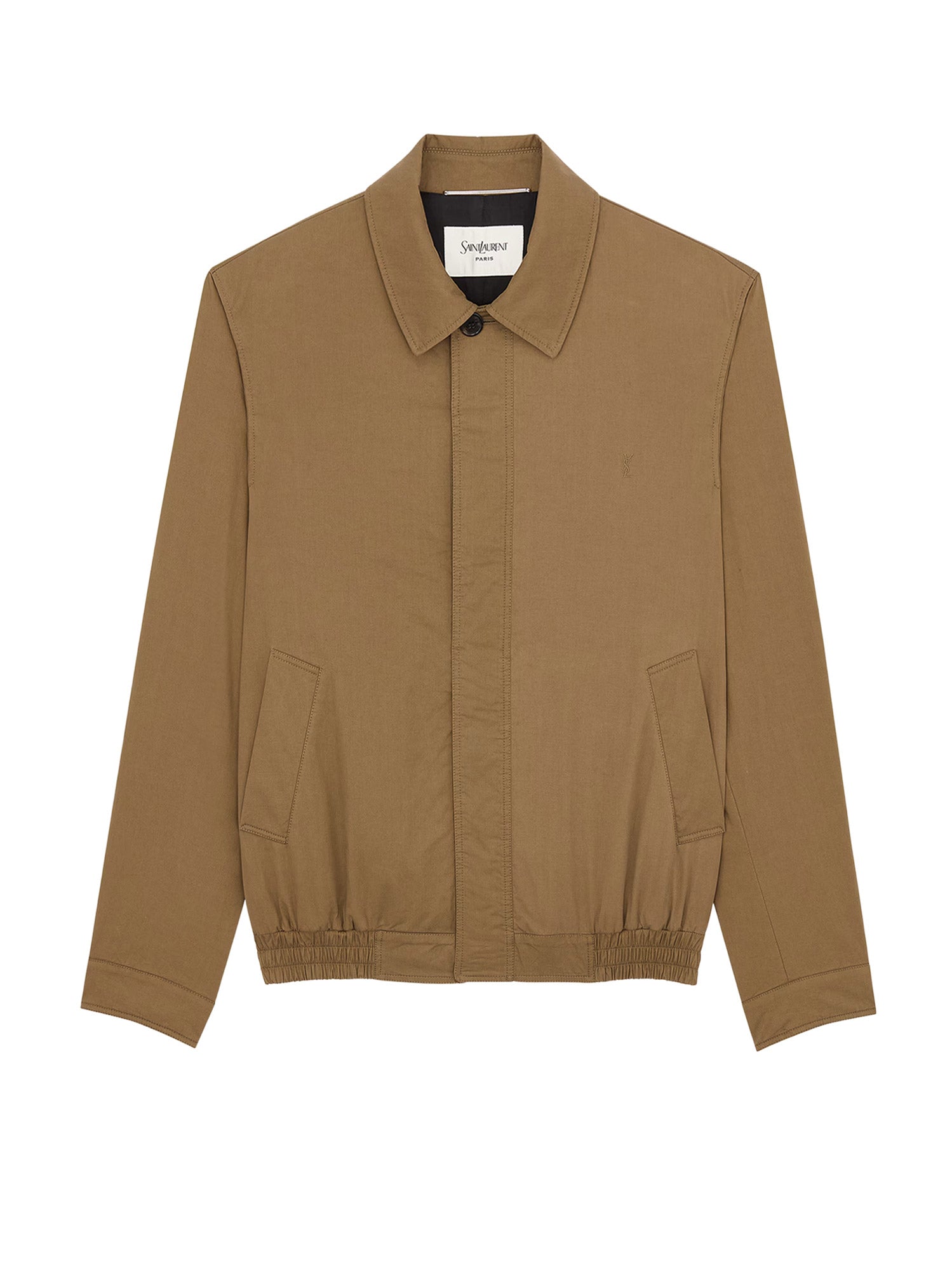 Saint Laurent Jackets Taupe Caucase Cotone