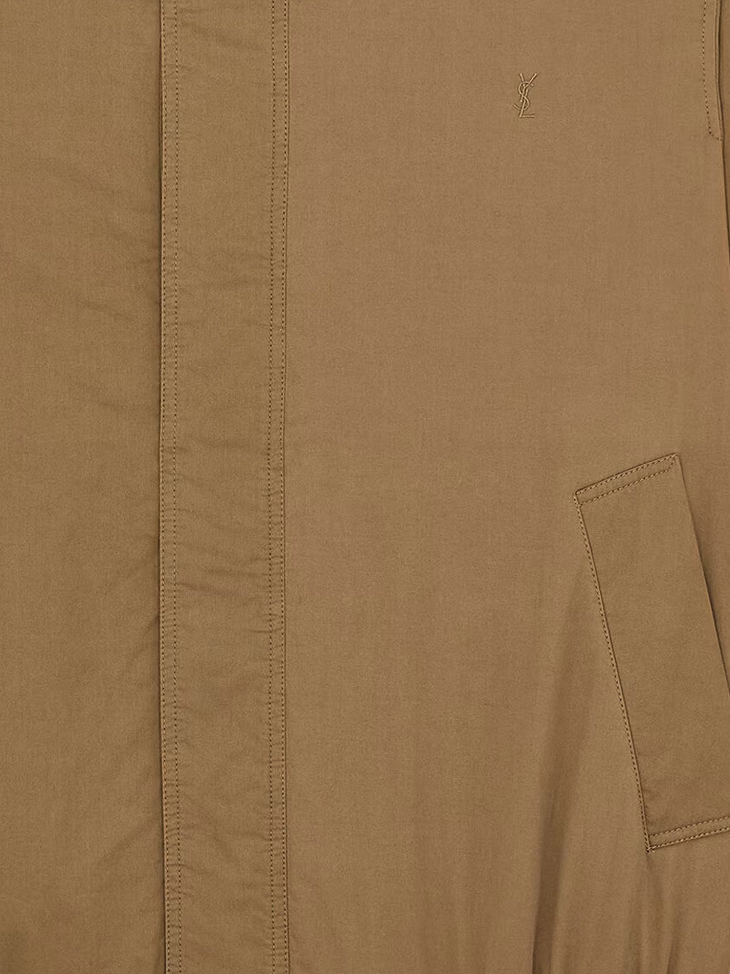 Saint Laurent Jackets Taupe Caucase Cotone