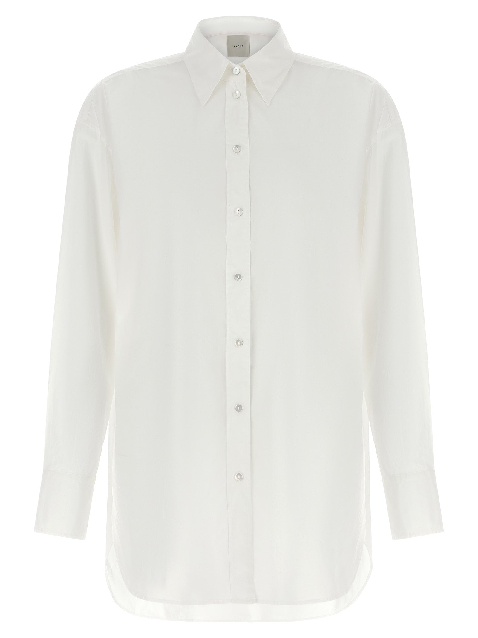 Tessa Shirt White Cotton Shirt, Blouse
