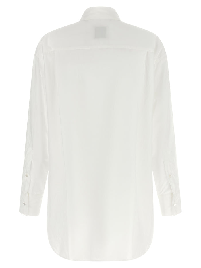 Tessa Shirt White Cotton Shirt, Blouse