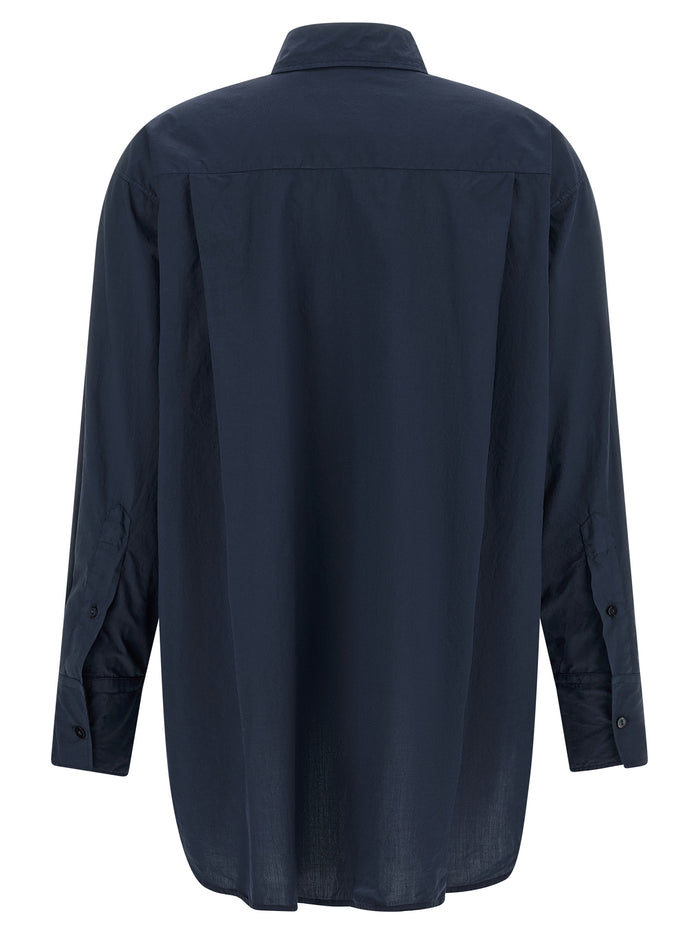 Tessa Shirt Blue Cotton Shirt, Blouse