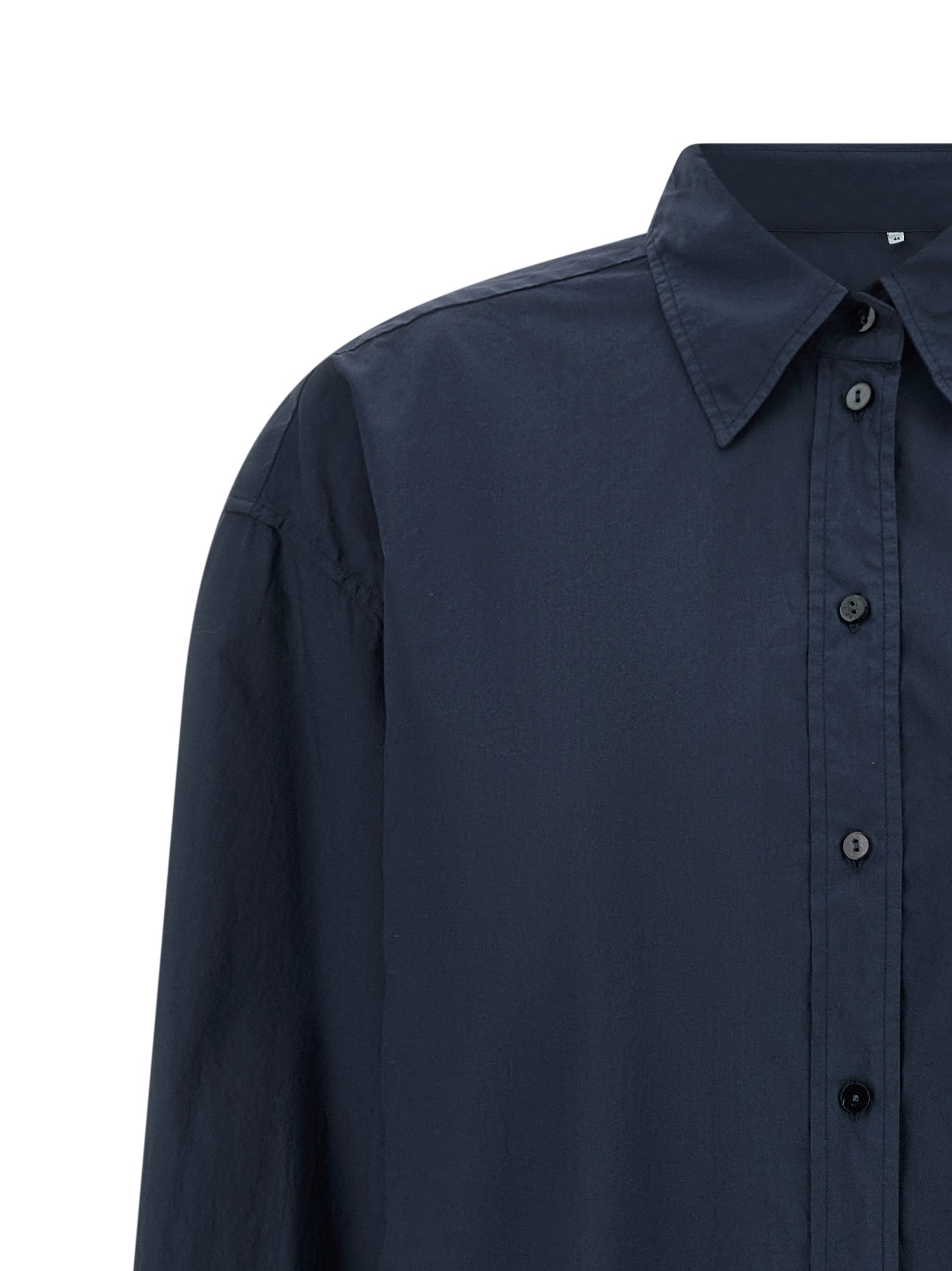 Tessa Shirt Blue Cotton Shirt, Blouse