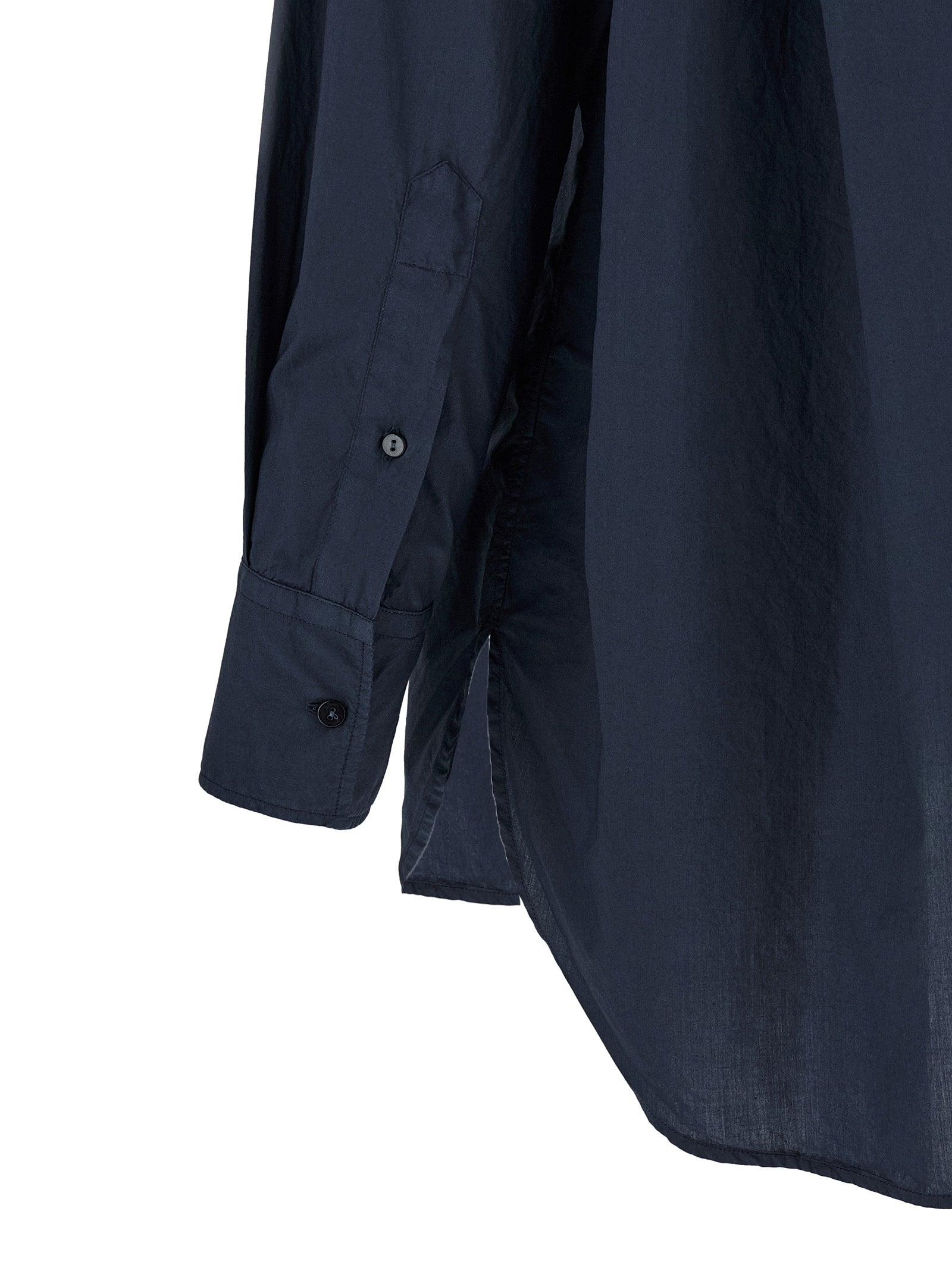 Tessa Shirt Blue Cotton Shirt, Blouse