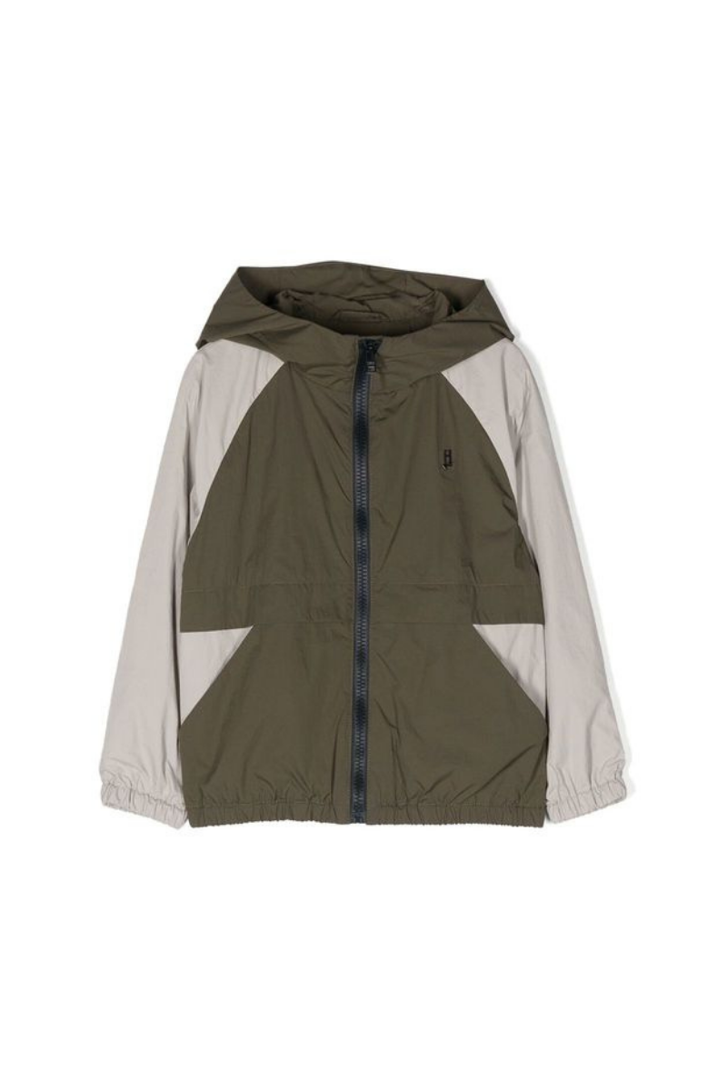 Herno 100% Nylon jacket in green