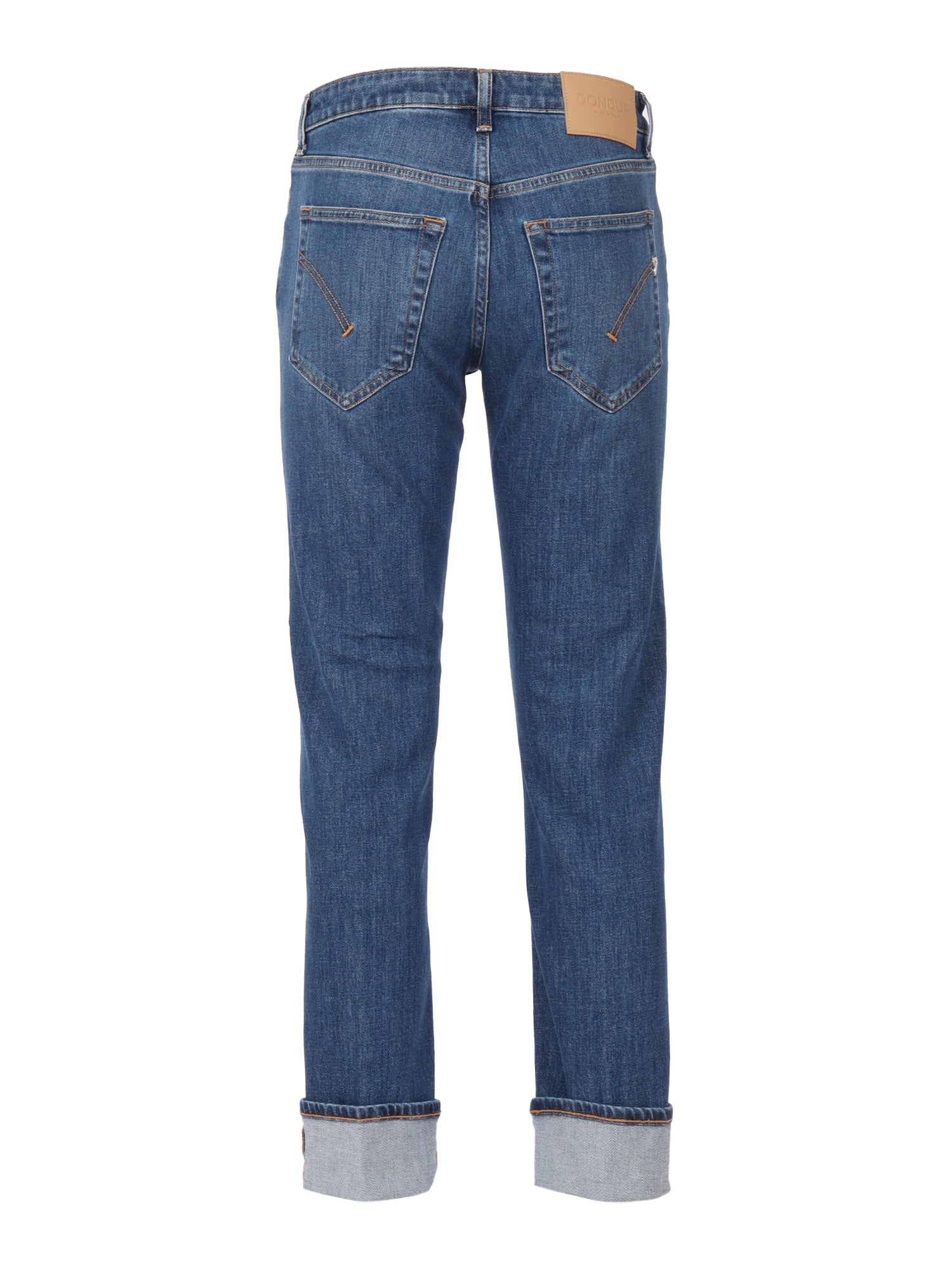 Coco Pants Blue Cotton Elastane Jean