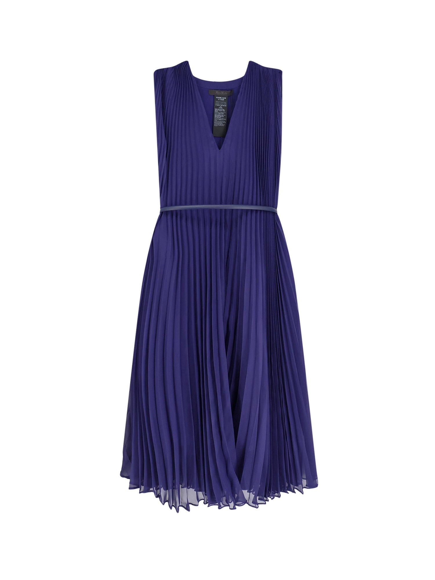 Max Mara Dresses Blue Poliestere