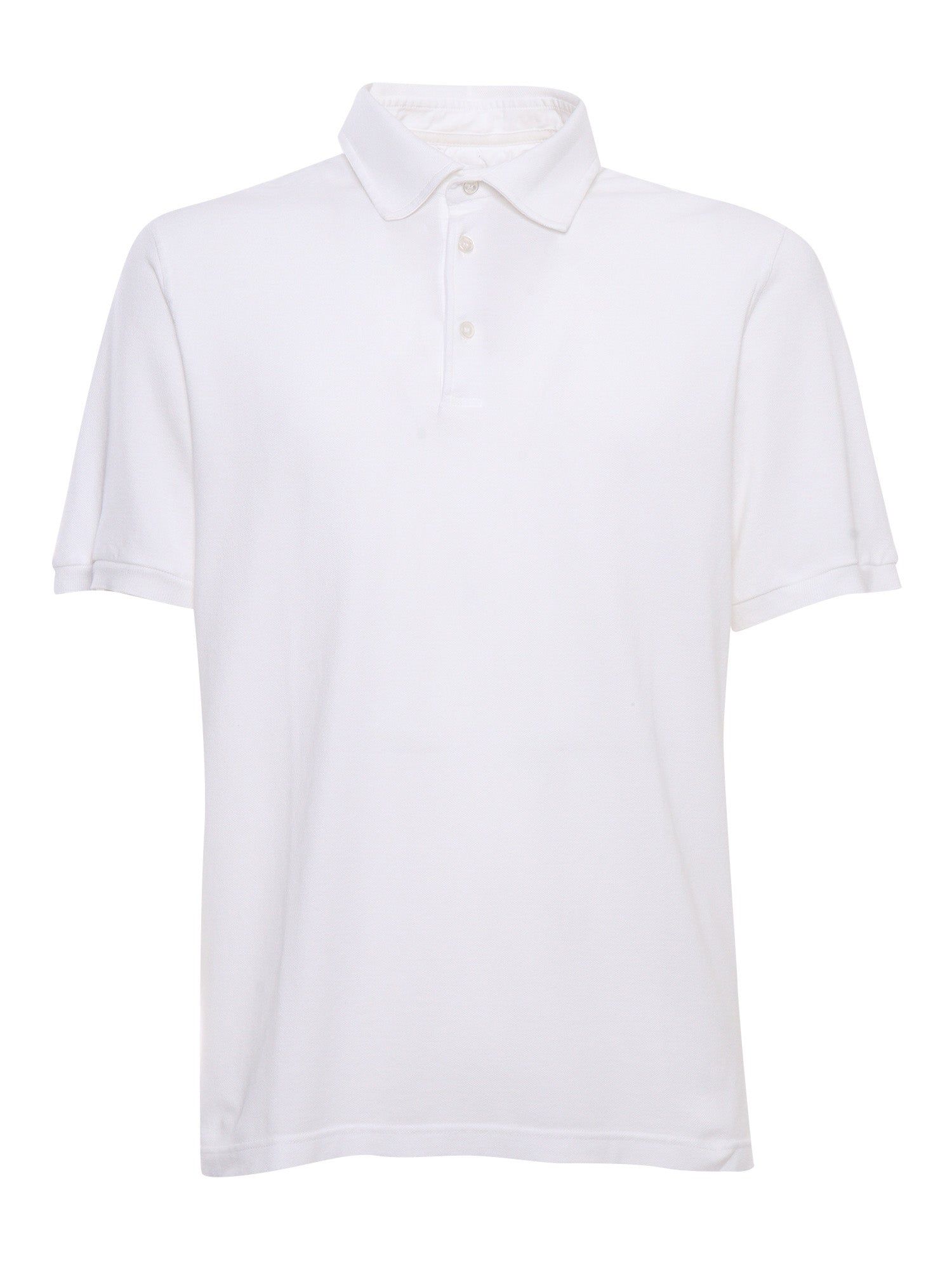 White piquet polo Cotton Shirt