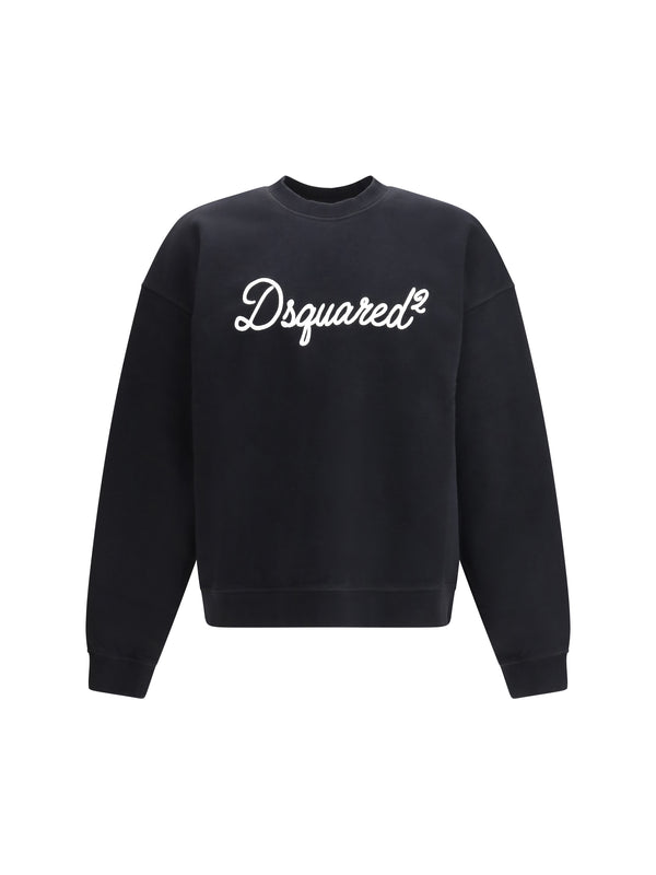 Dsquared2 100% Cotton sweatshirt in black