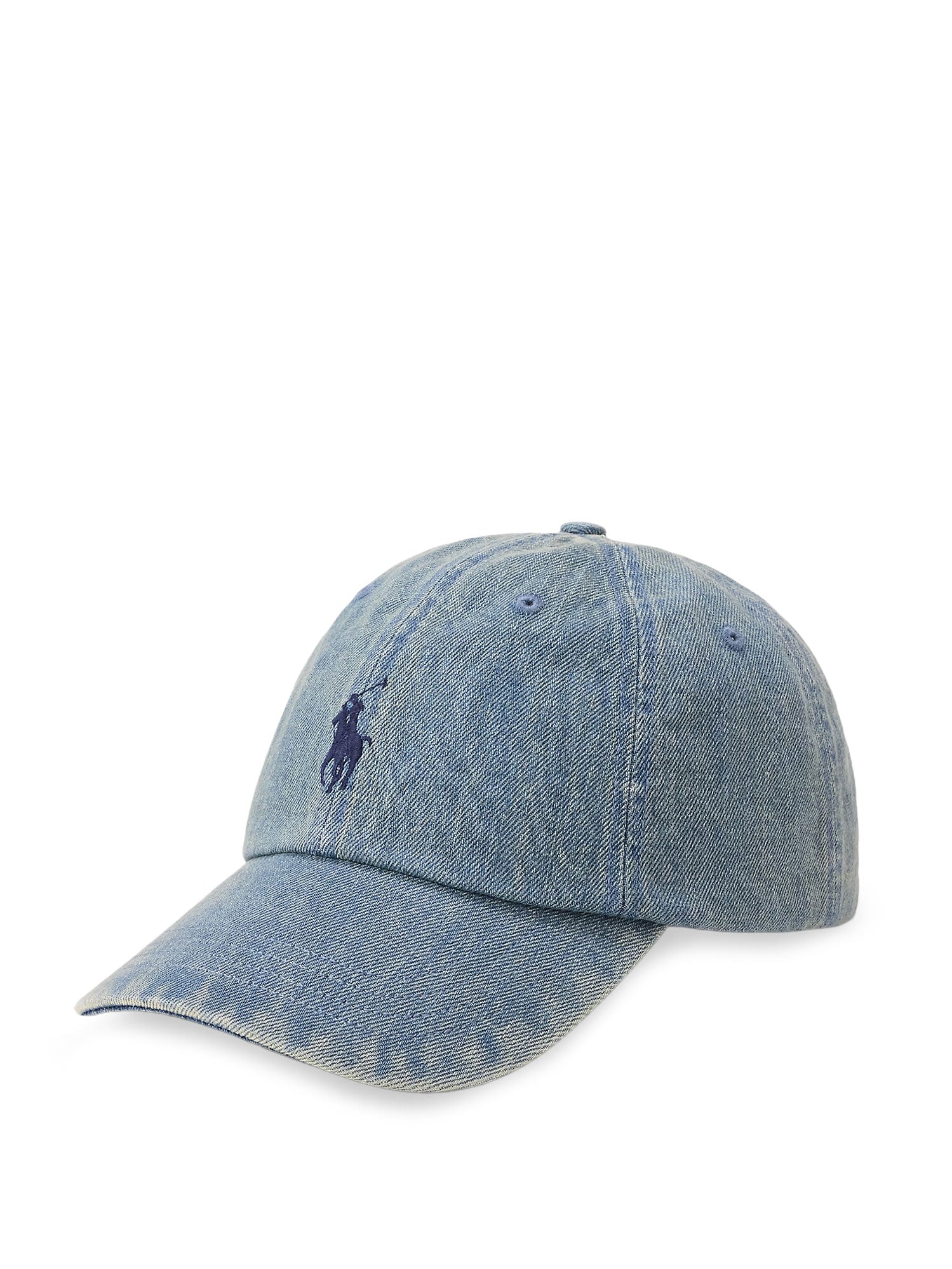Polo Ralph Lauren Hats Light Wash Denim Cotone