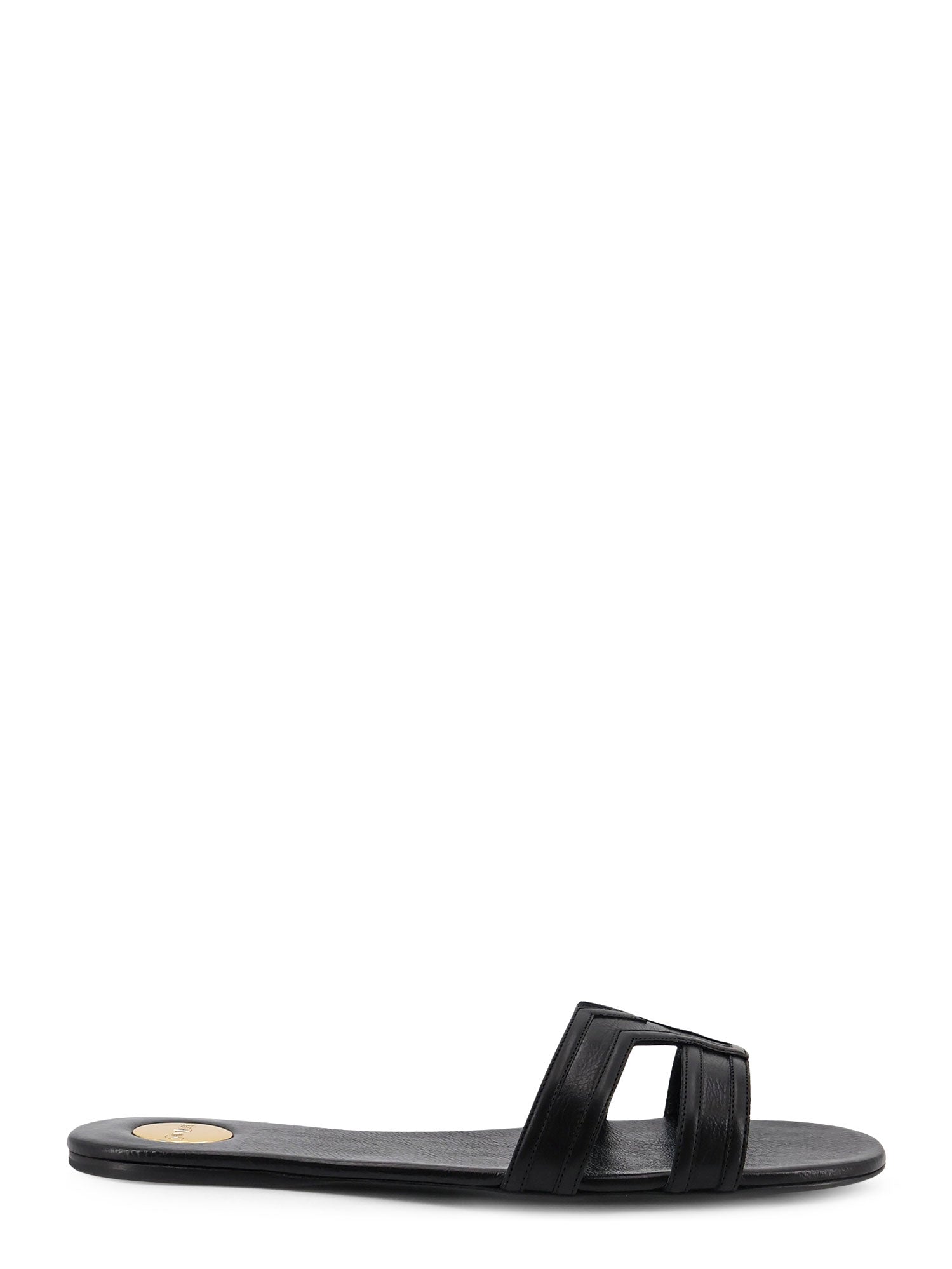 Saint Laurent Sandals Black Pelle