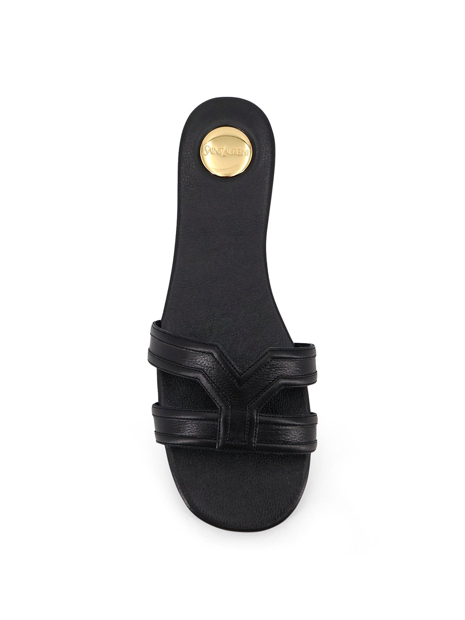 Saint Laurent Sandals Black Pelle