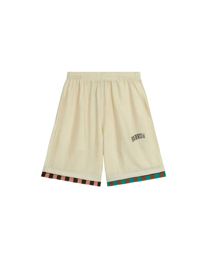 BARROW Shorts Beige Viscosa Poliammide