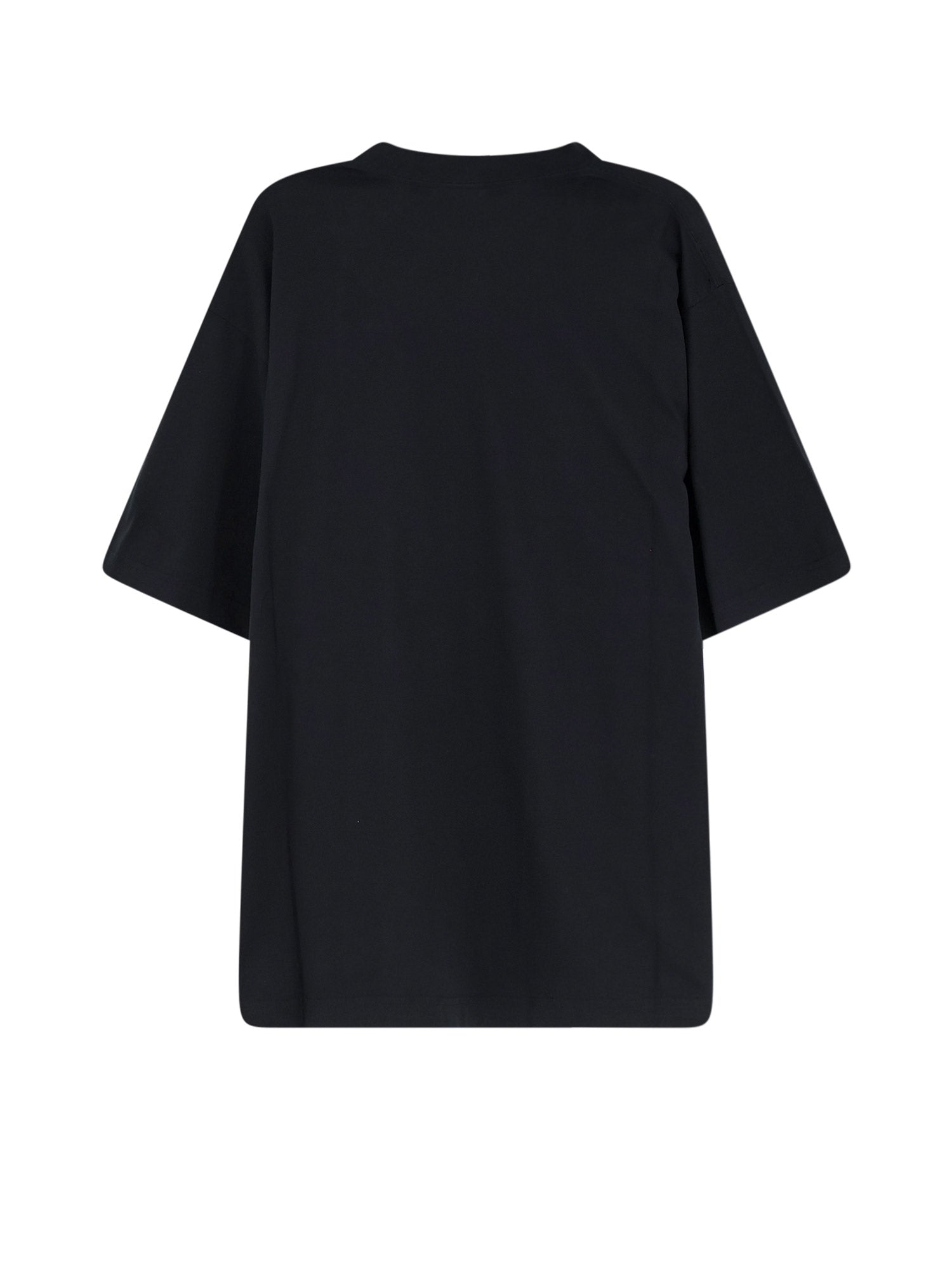 Balenciaga T-shirts and Polos Black Cotone