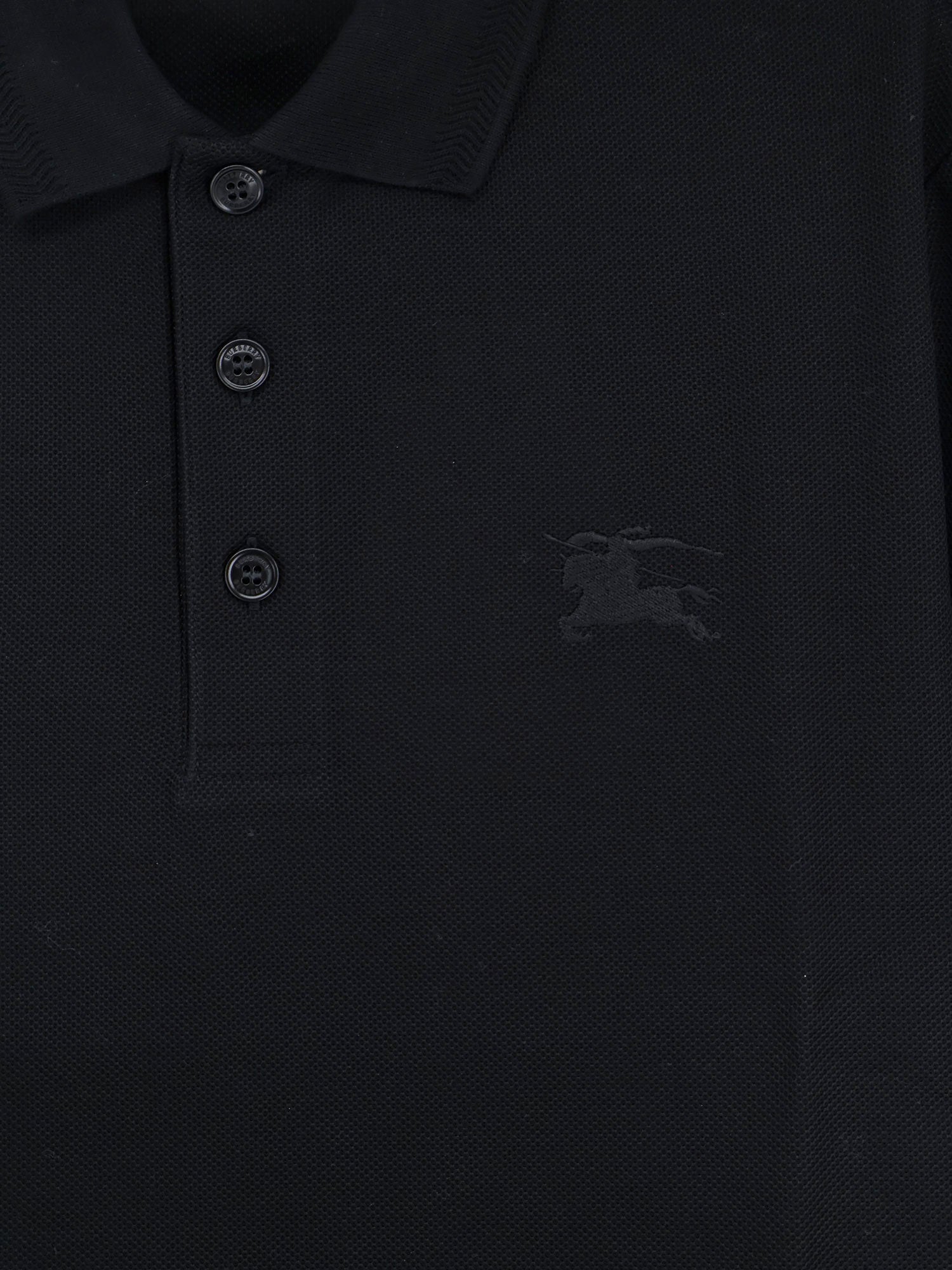 Burberry T-shirts and Polos Black Cotone