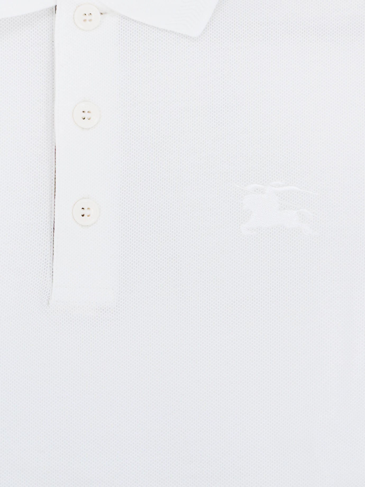 Burberry T-shirts and Polos White Cotone