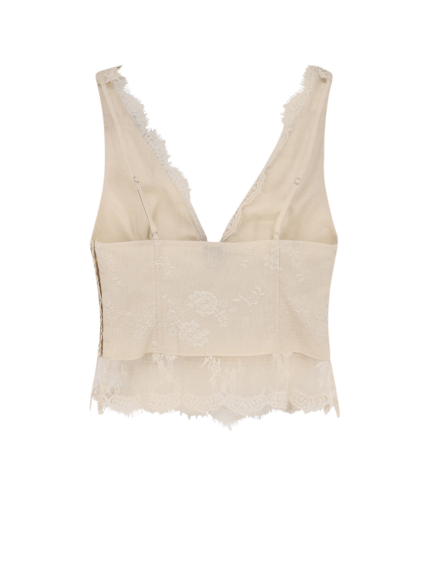 Pinko T-shirts and Polos Beige Lino