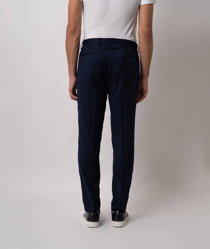 Wool Trousers St.moritz Navy Sportswear