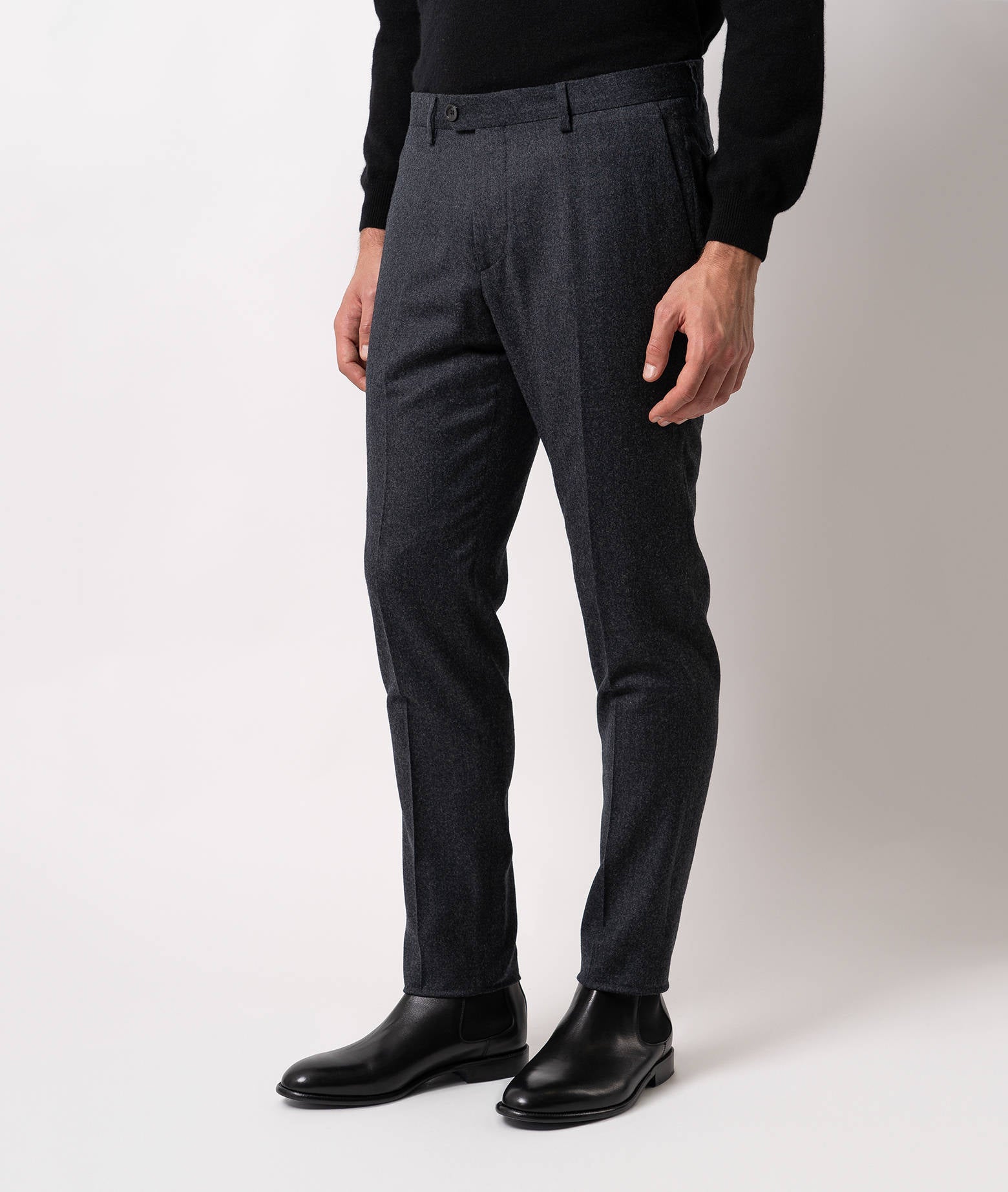 Wool Trousers St.moritz Navy Sportswear