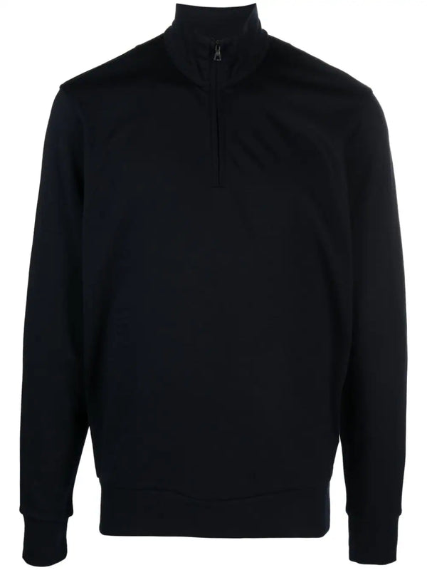 Orlebar Brown Wool 100% sweater in midnight blue