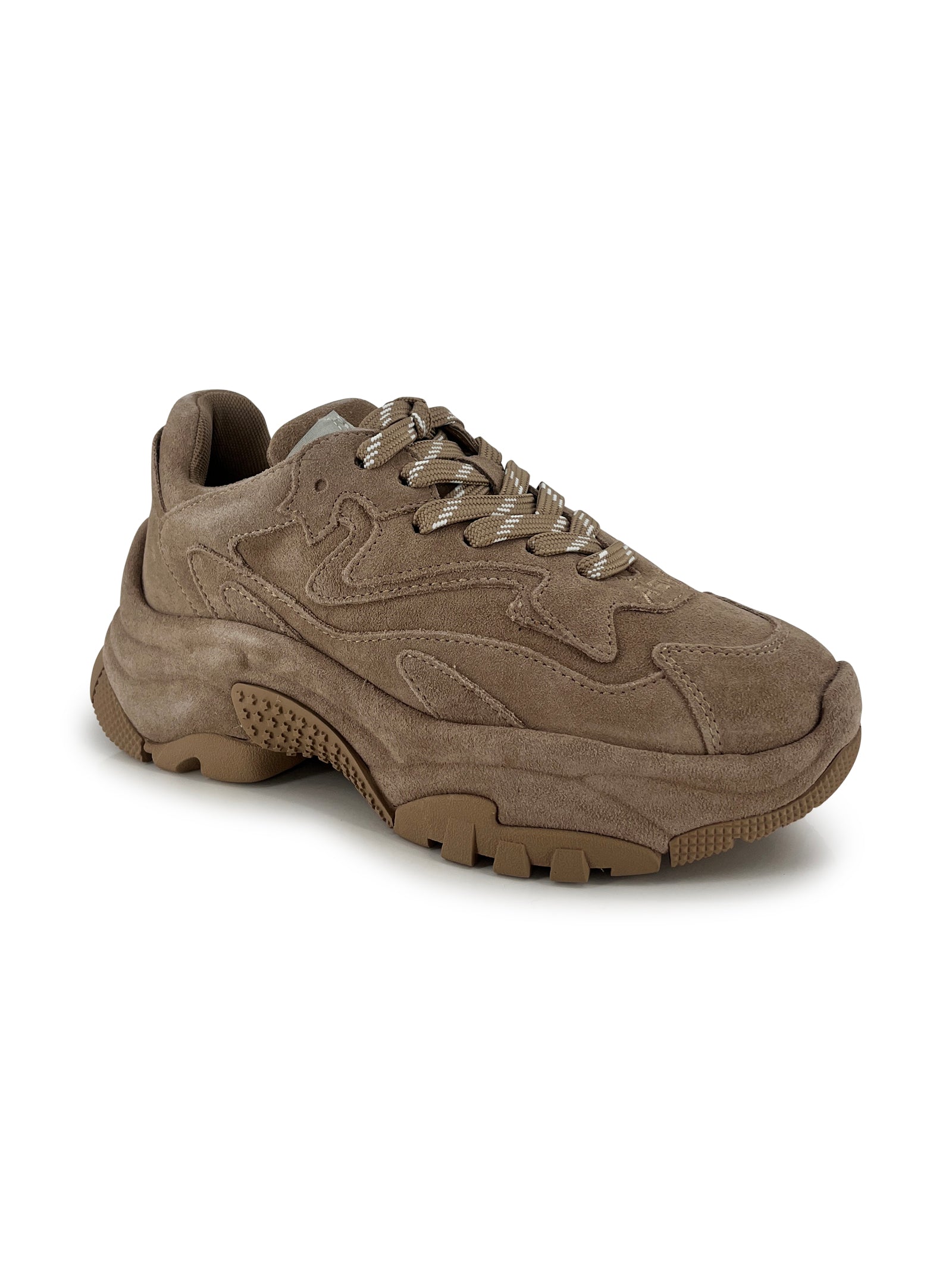 Ash Flat Shoes Nocciola Suede